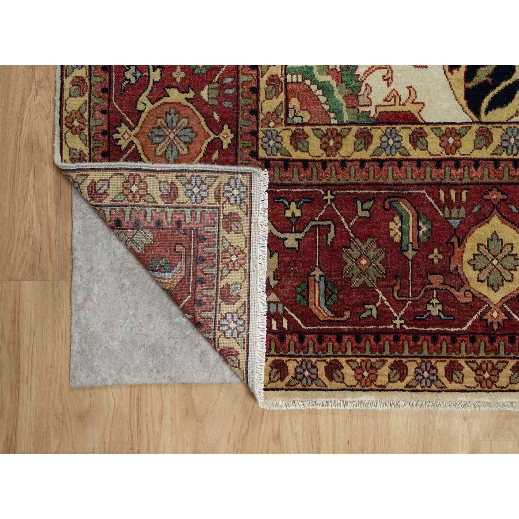 Heriz-Hand-Knotted-Rug-455535