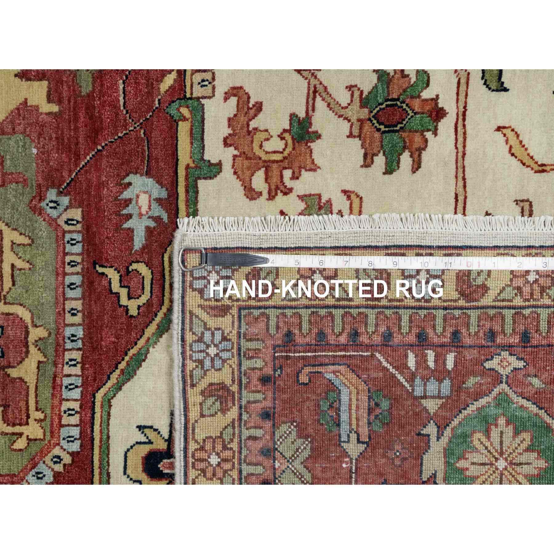 Heriz-Hand-Knotted-Rug-455535