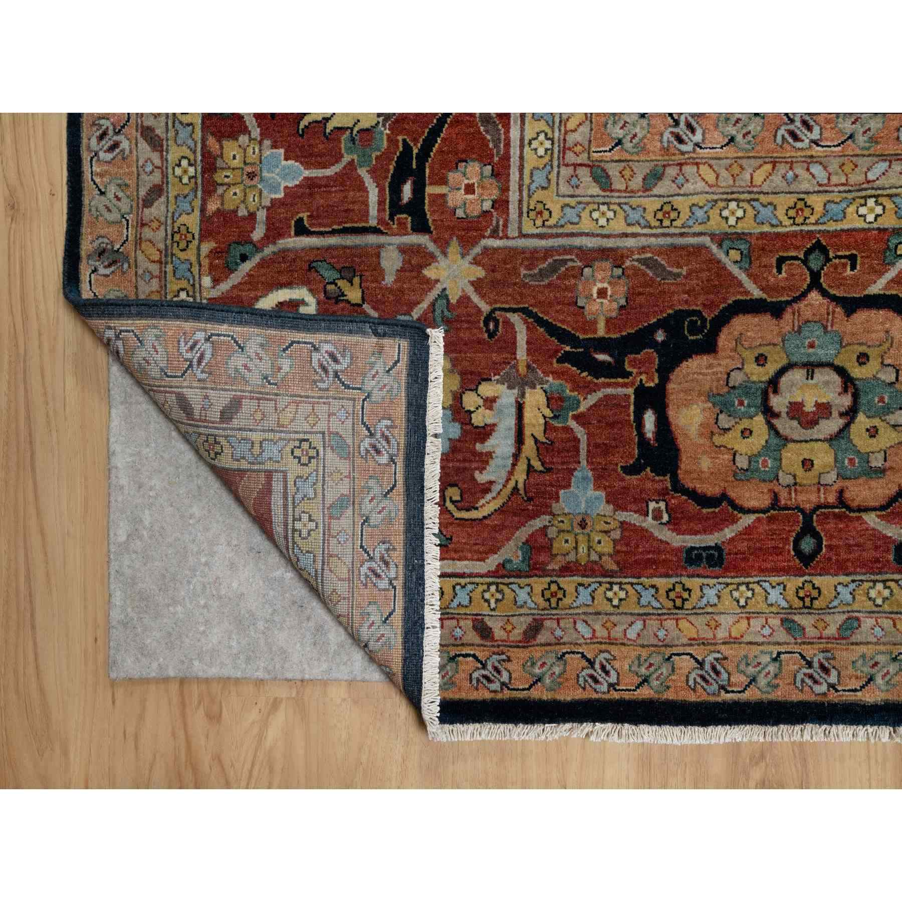 Heriz-Hand-Knotted-Rug-455540