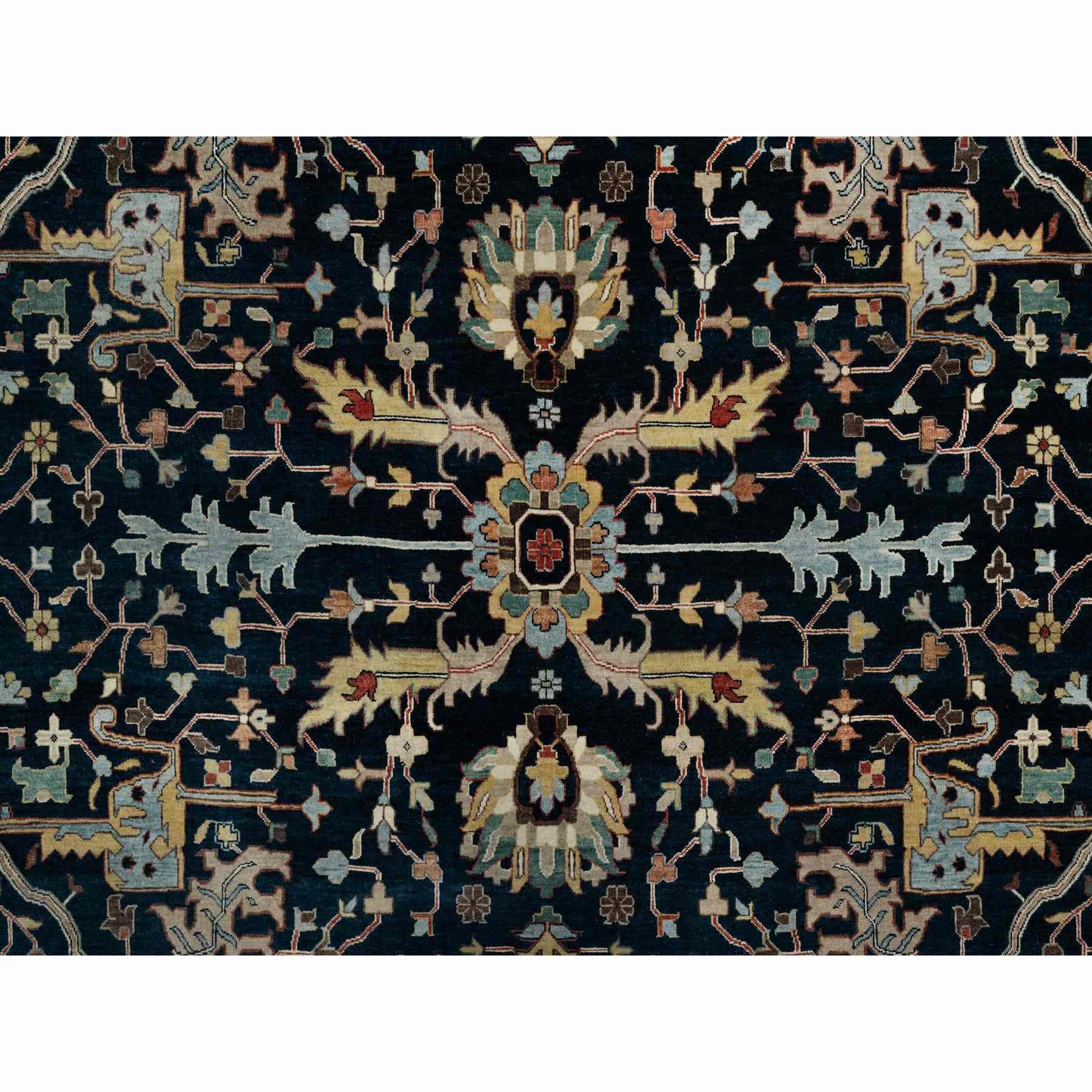 Heriz-Hand-Knotted-Rug-455540