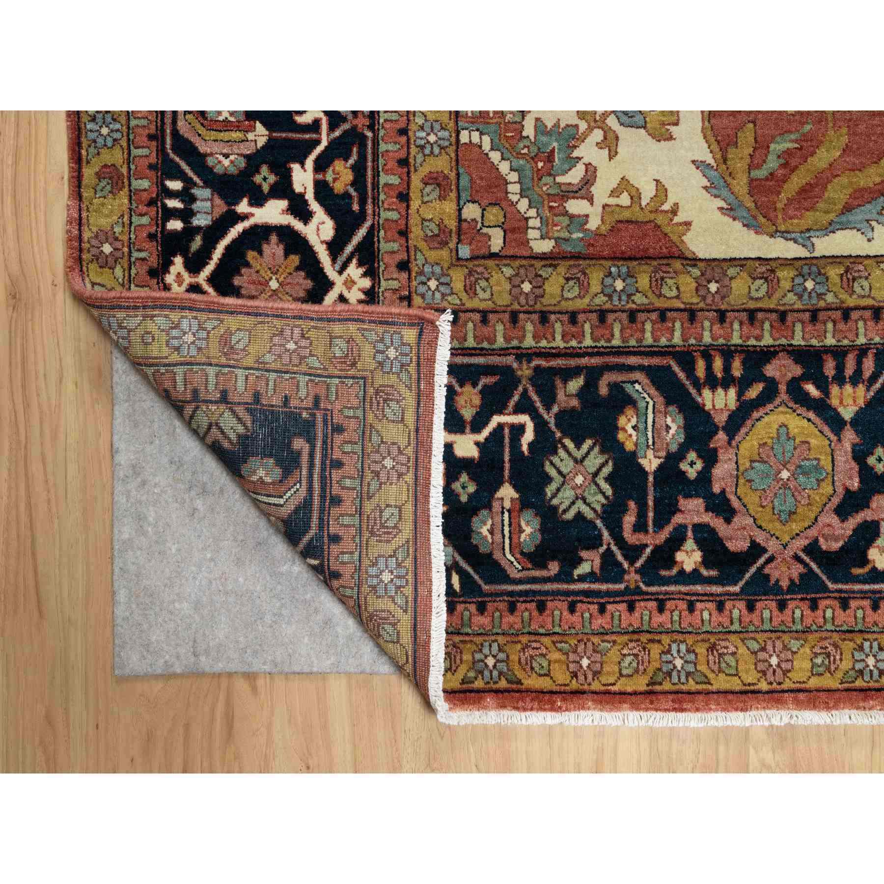 Heriz-Hand-Knotted-Rug-455545