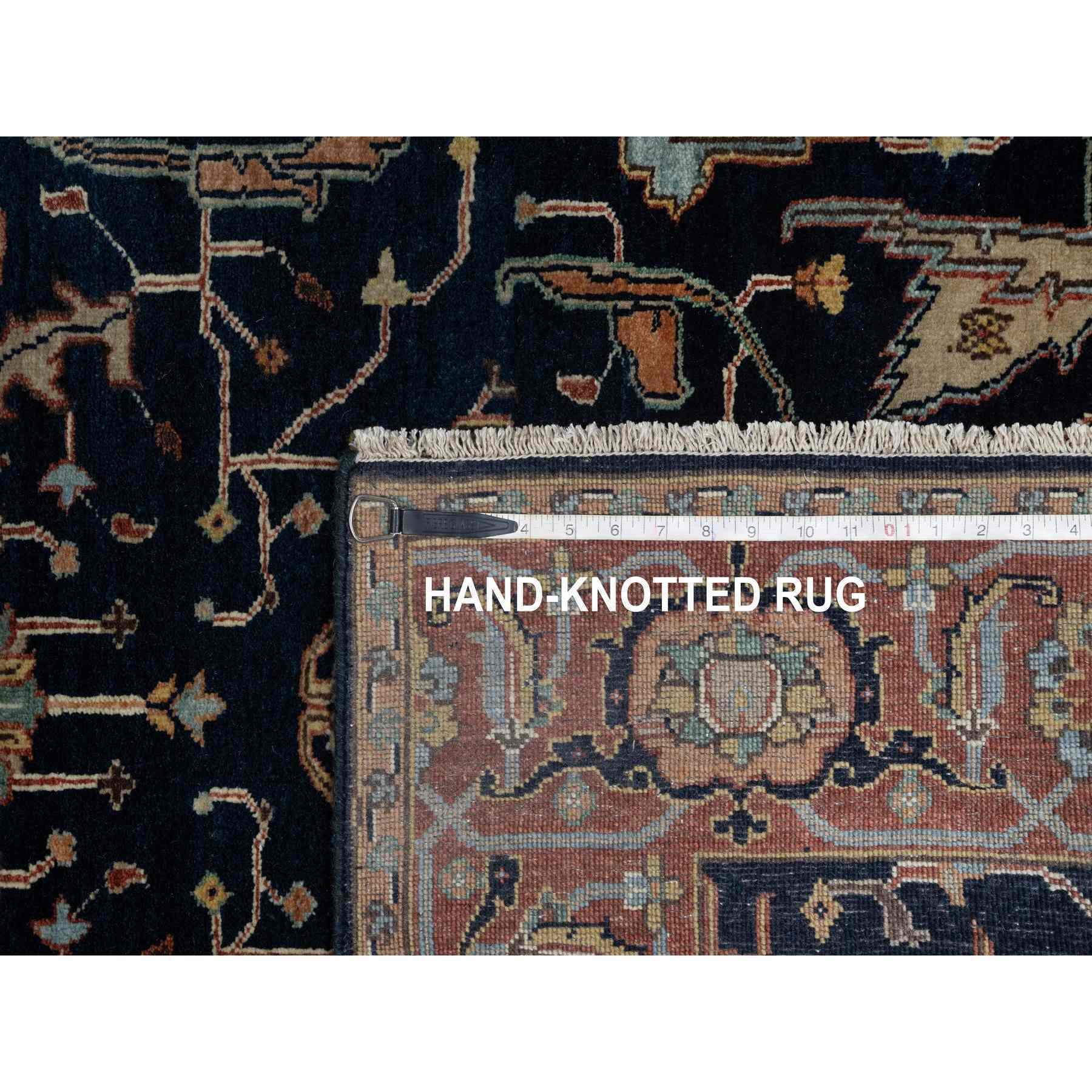 Heriz-Hand-Knotted-Rug-455550