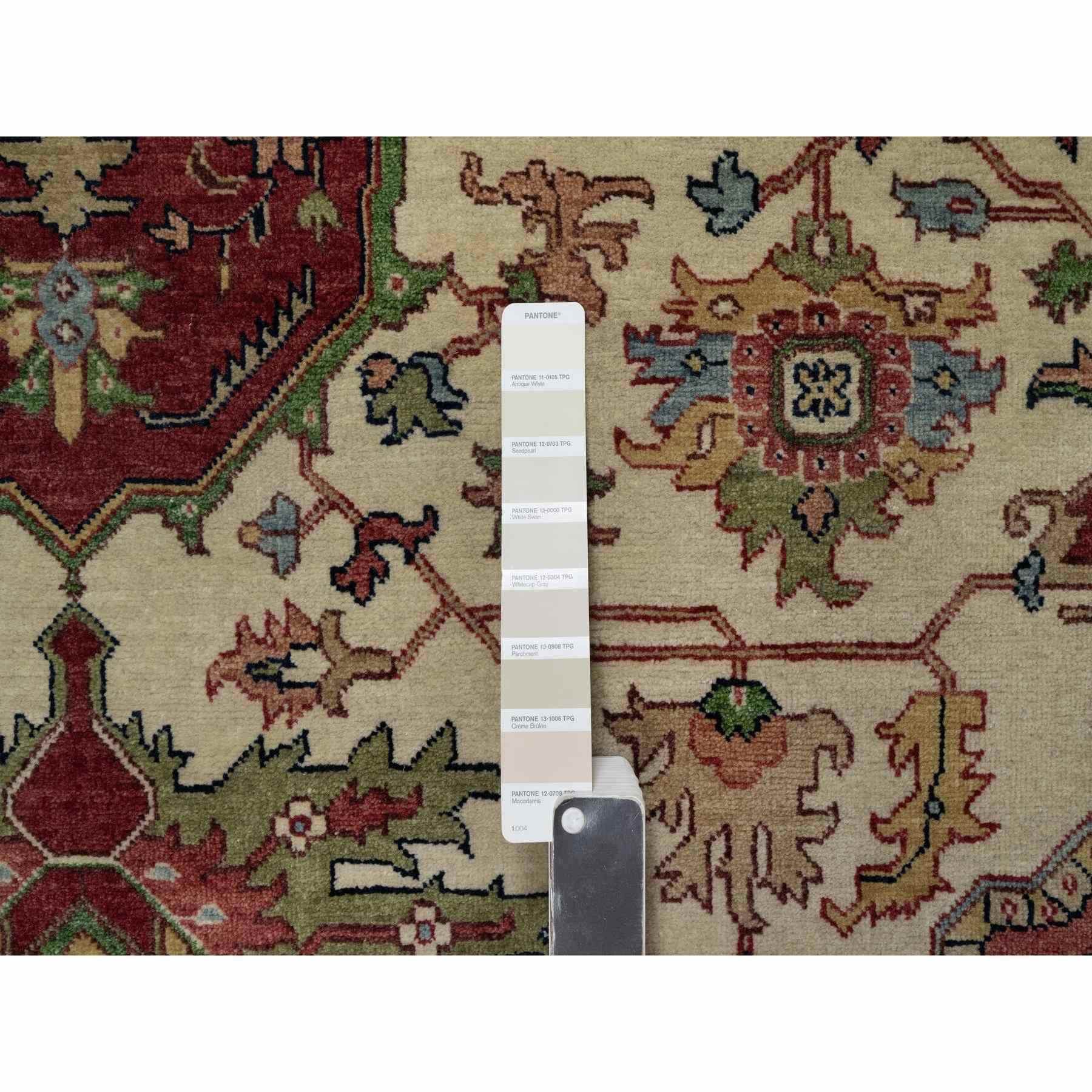 Heriz-Hand-Knotted-Rug-455580