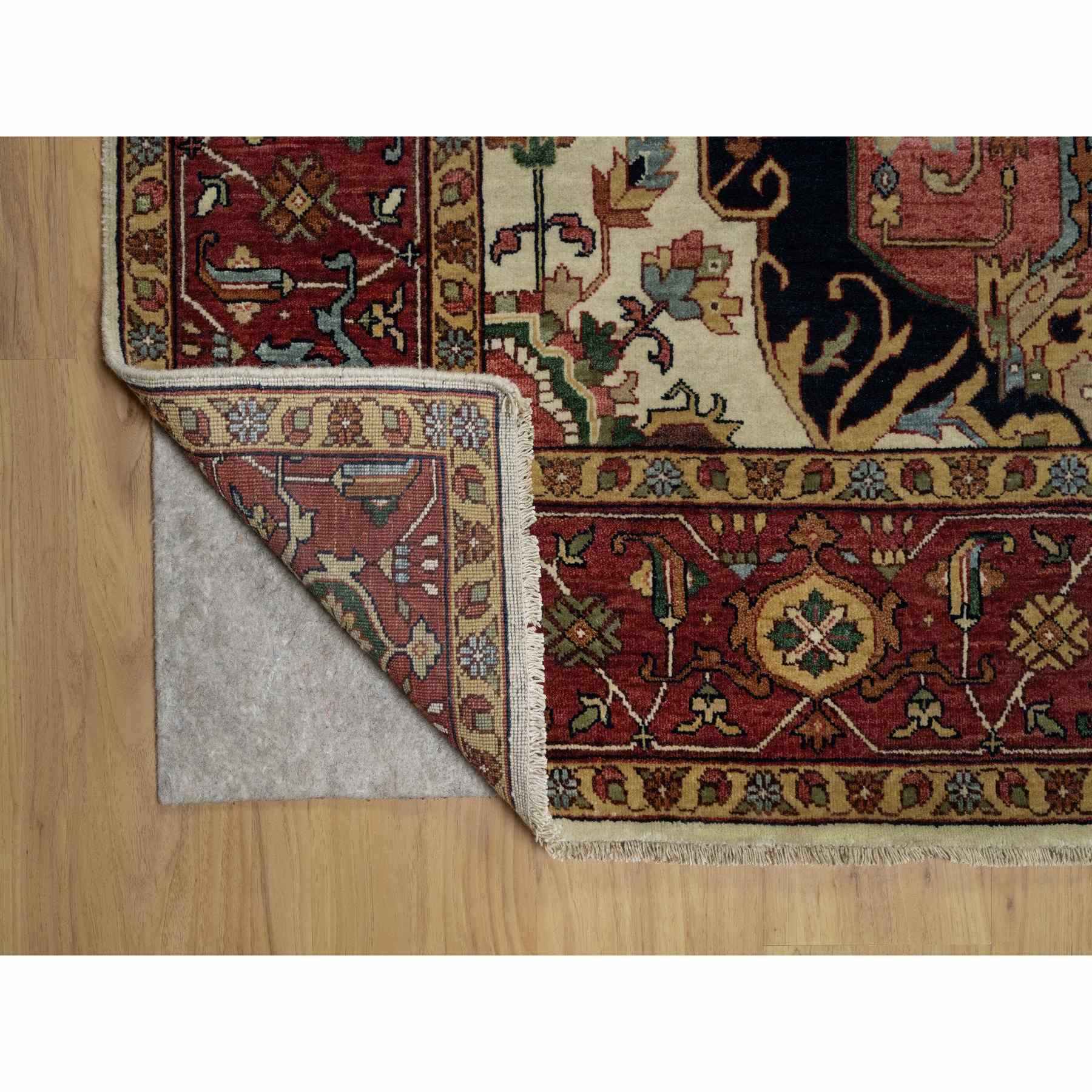 Heriz-Hand-Knotted-Rug-455585