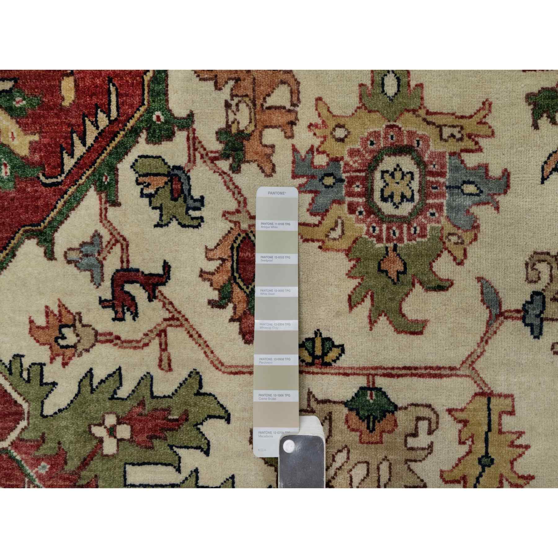 Heriz-Hand-Knotted-Rug-455585