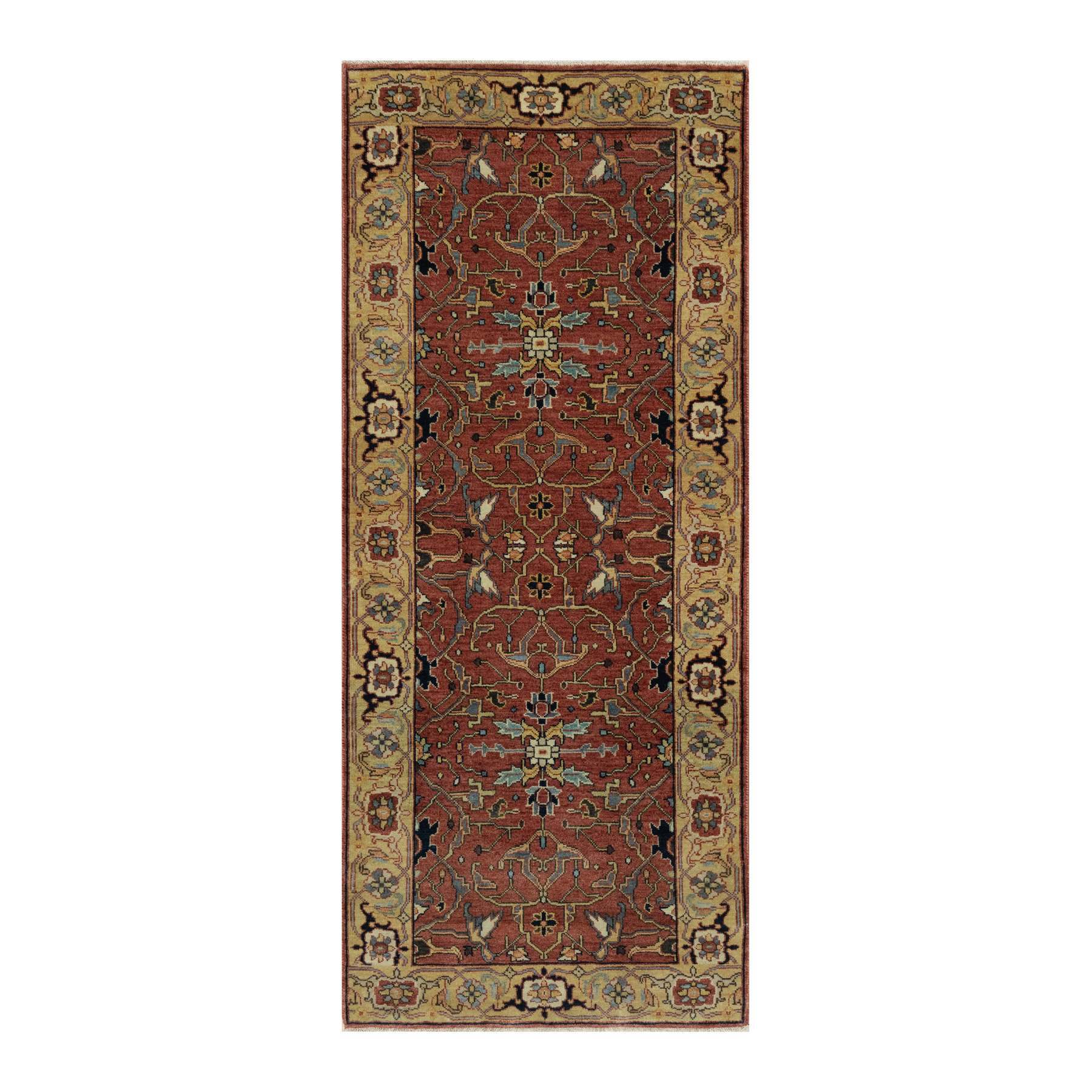 Heriz-Hand-Knotted-Rug-455590