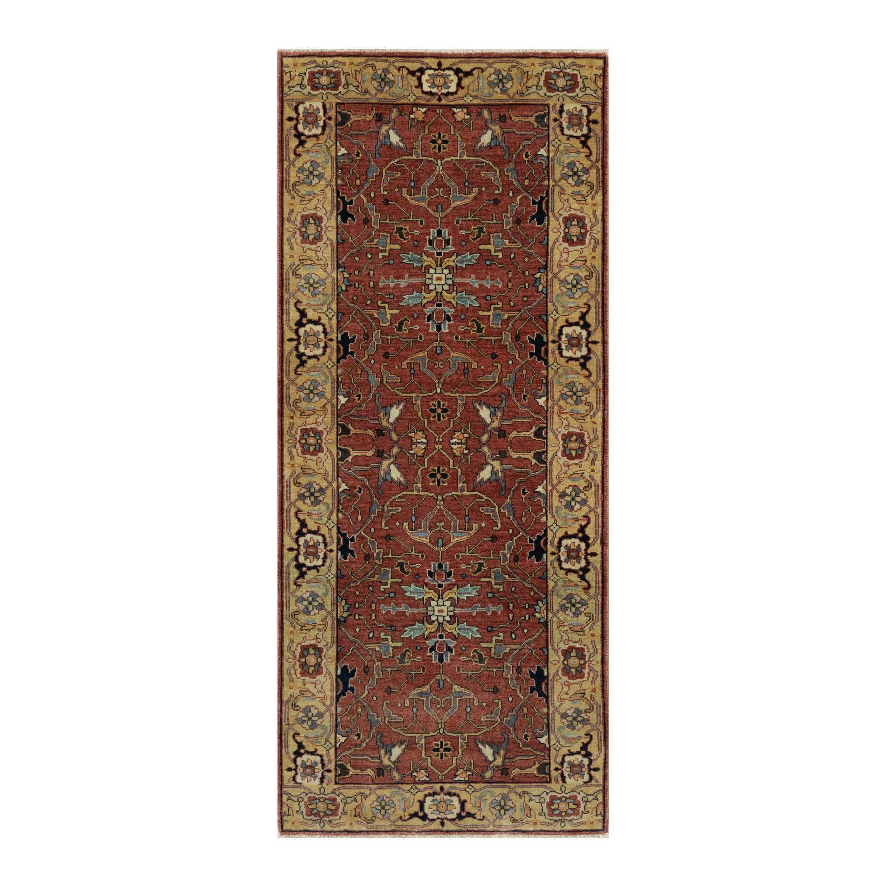 Heriz-Hand-Knotted-Rug-455590