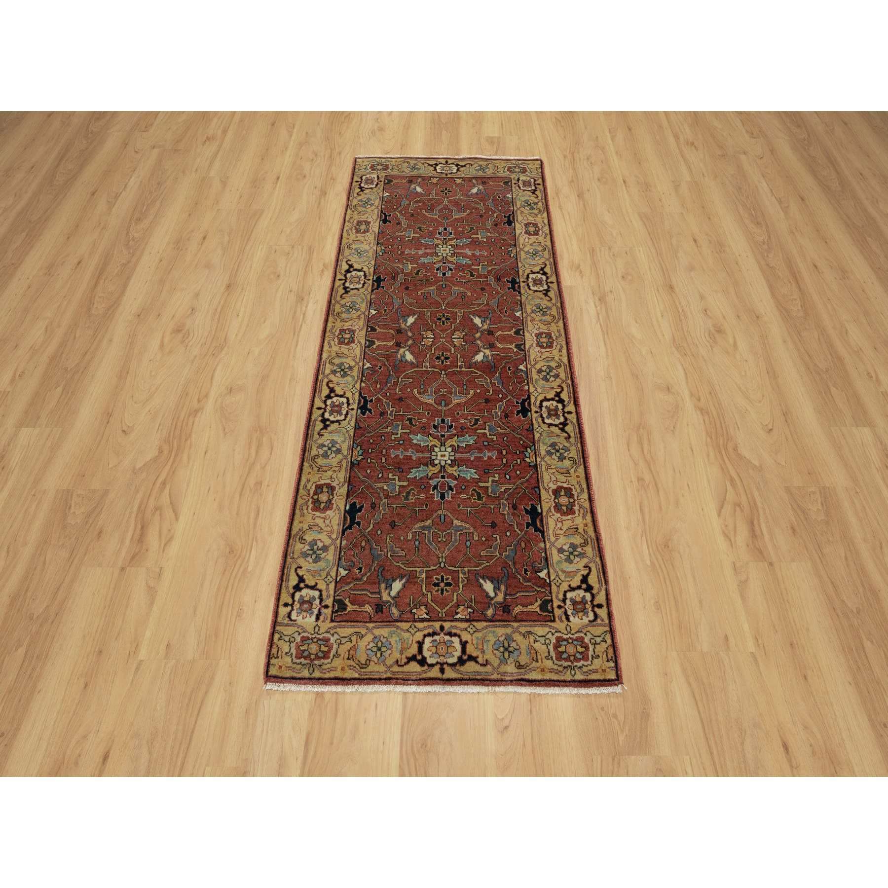 Heriz-Hand-Knotted-Rug-455590