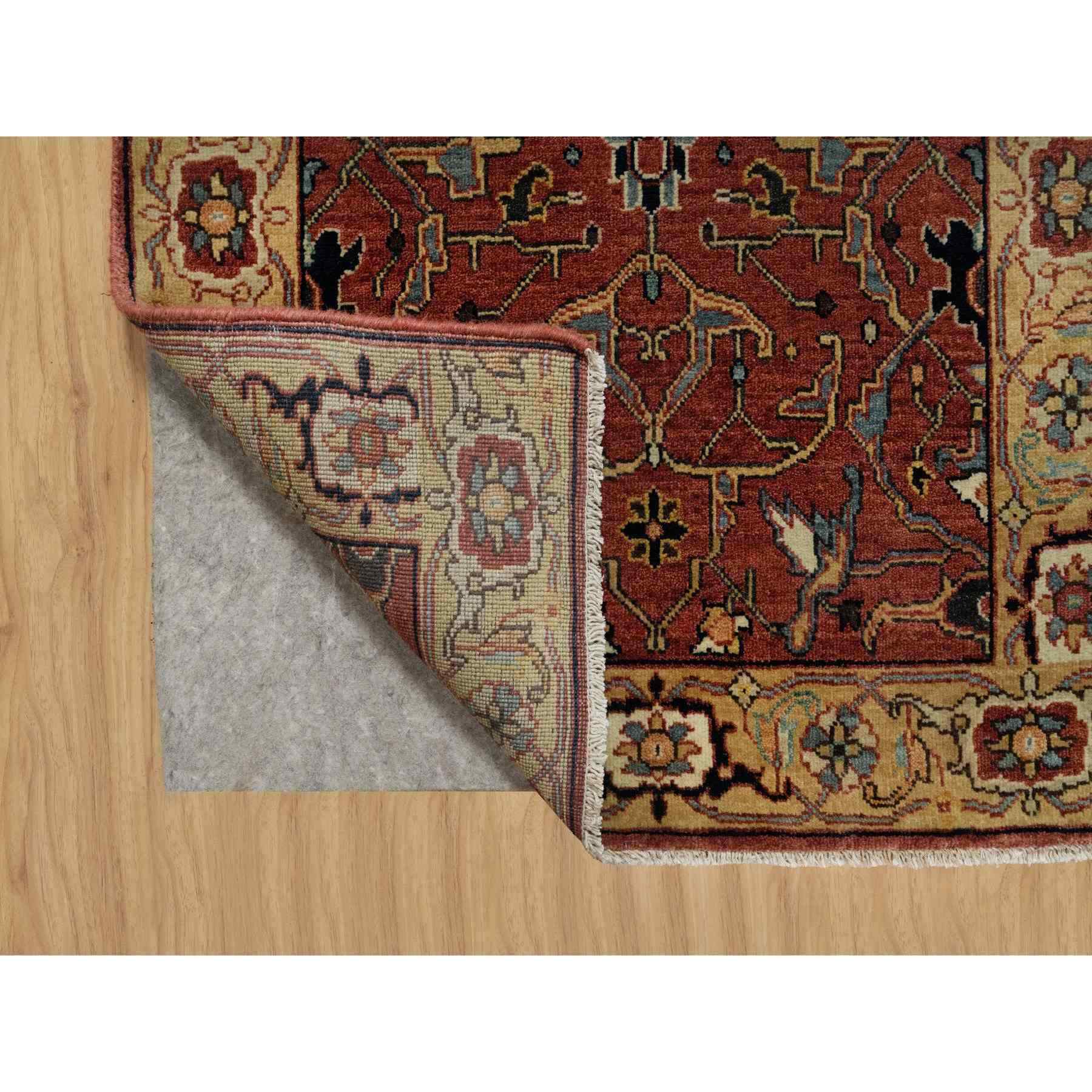 Heriz-Hand-Knotted-Rug-455590