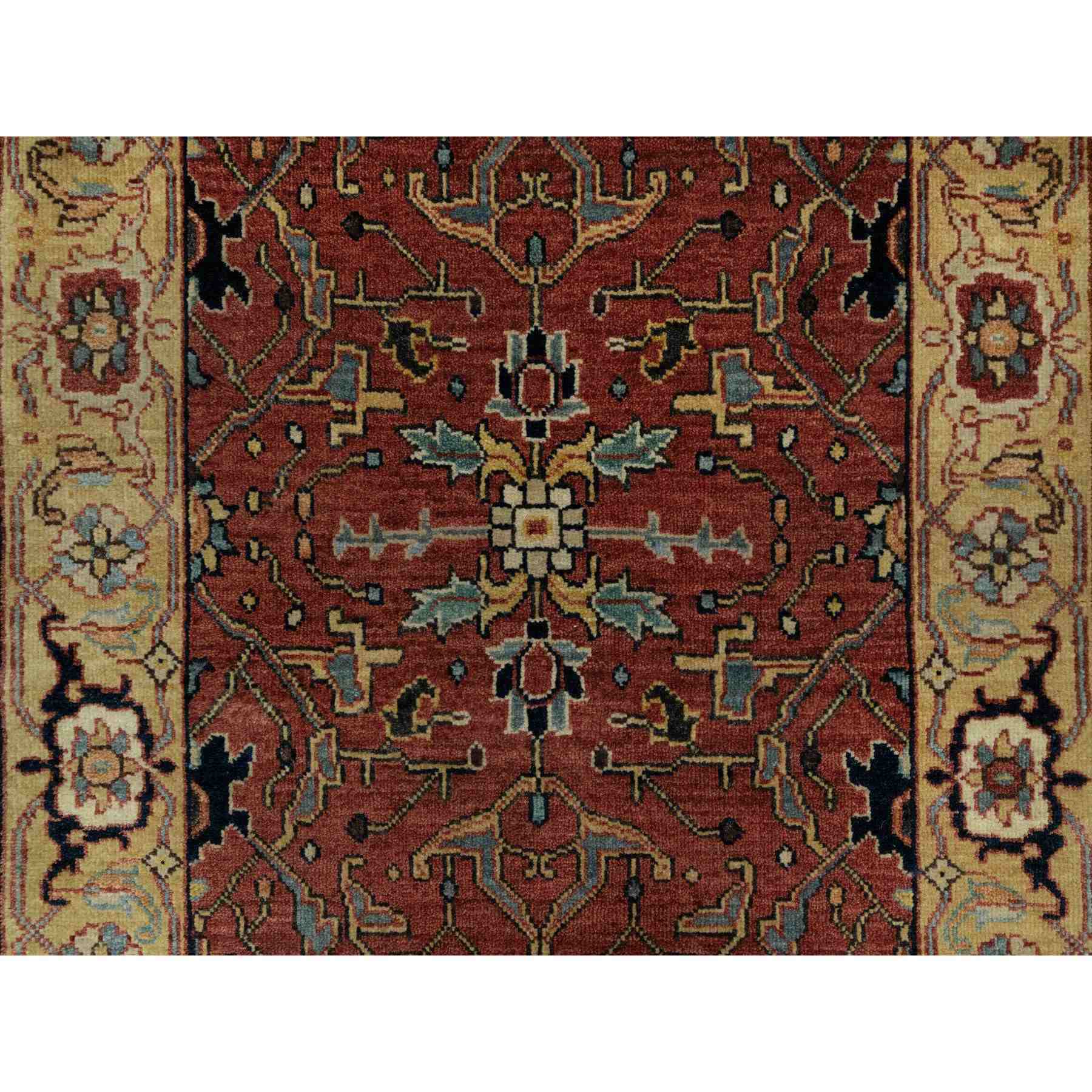 Heriz-Hand-Knotted-Rug-455590