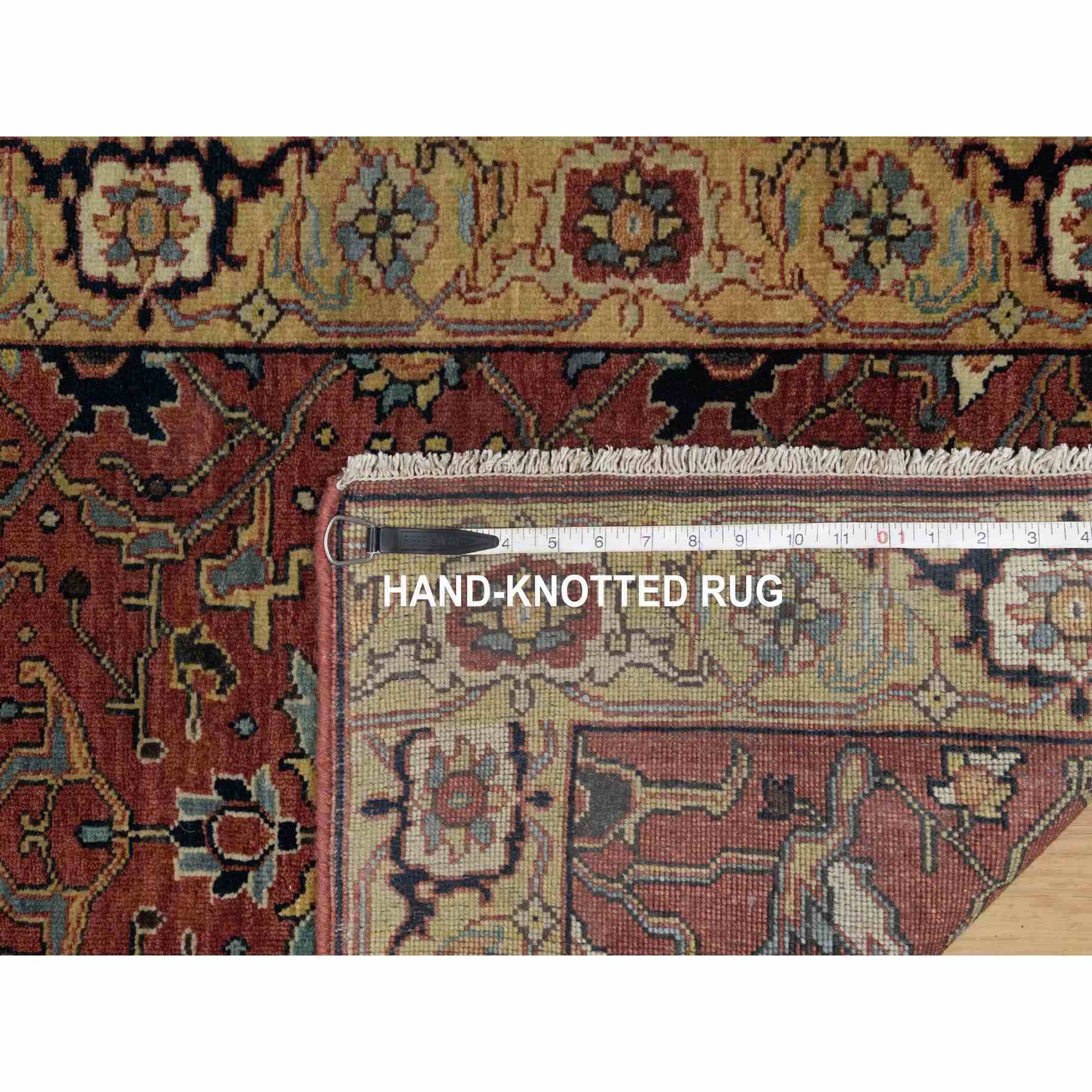 Heriz-Hand-Knotted-Rug-455590