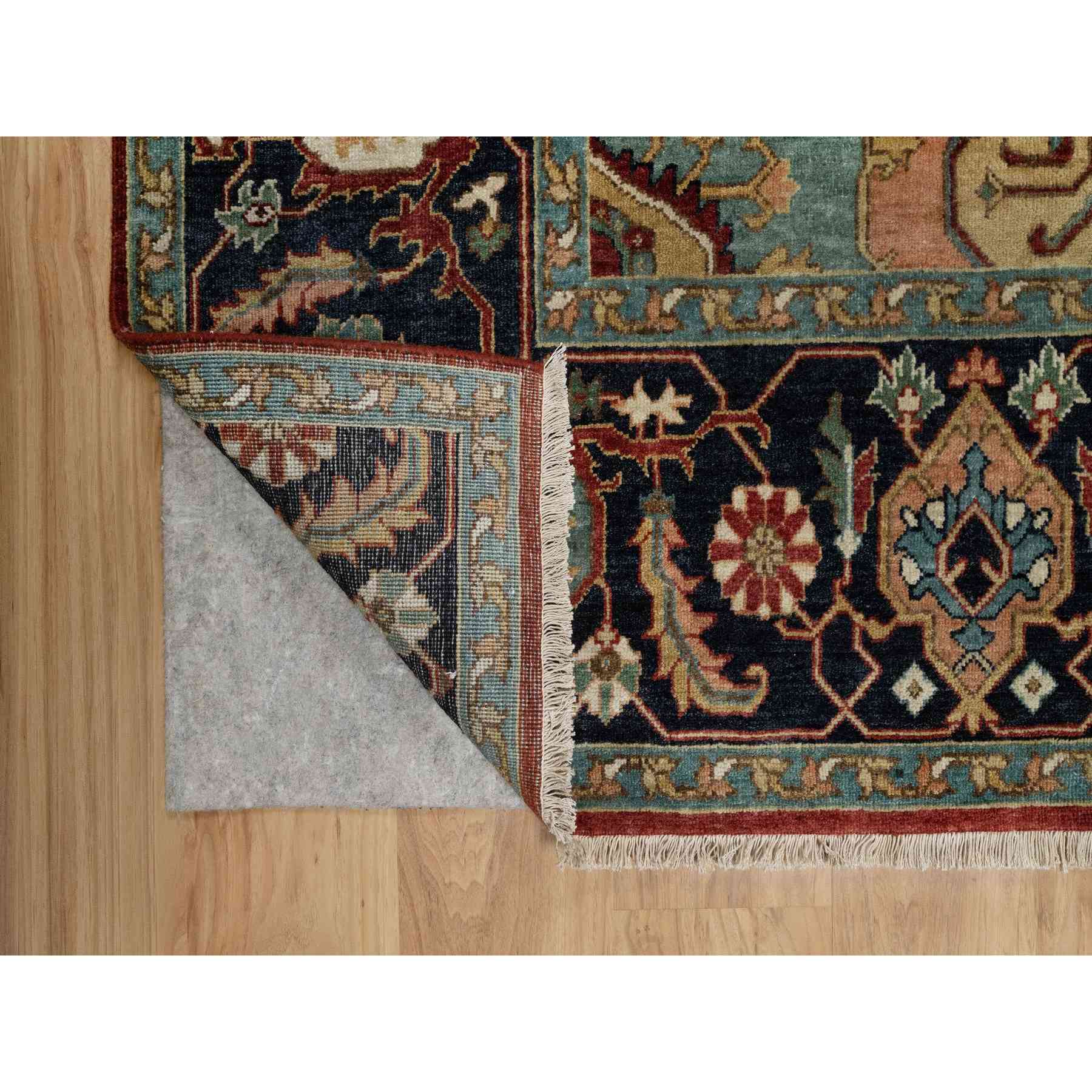 Heriz-Hand-Knotted-Rug-456075