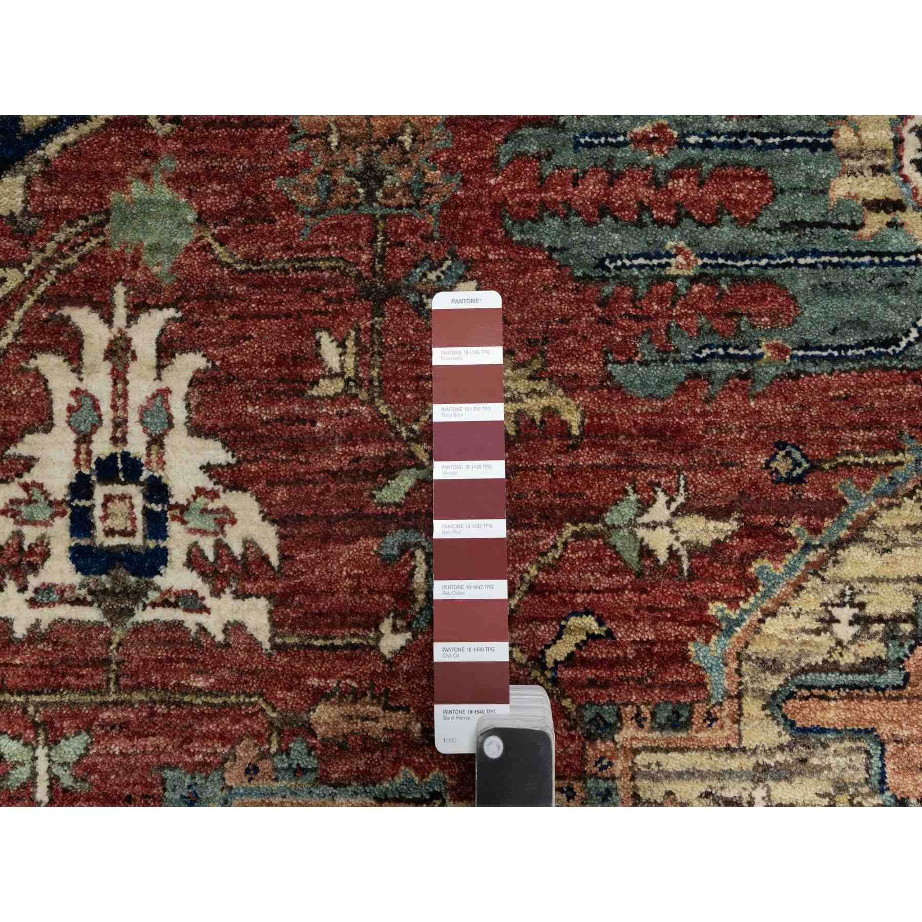 Heriz-Hand-Knotted-Rug-456085