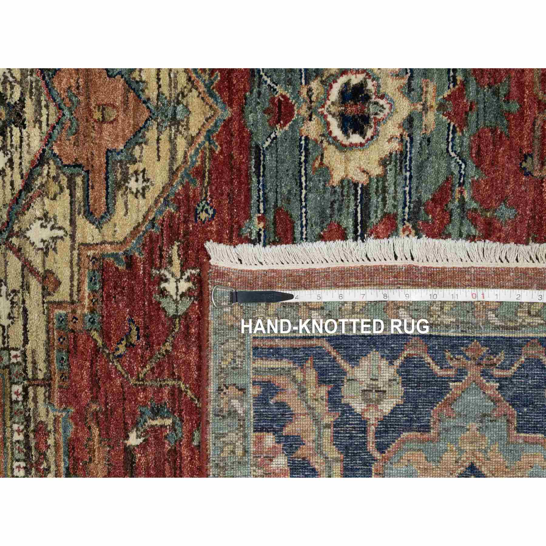 Heriz-Hand-Knotted-Rug-456085