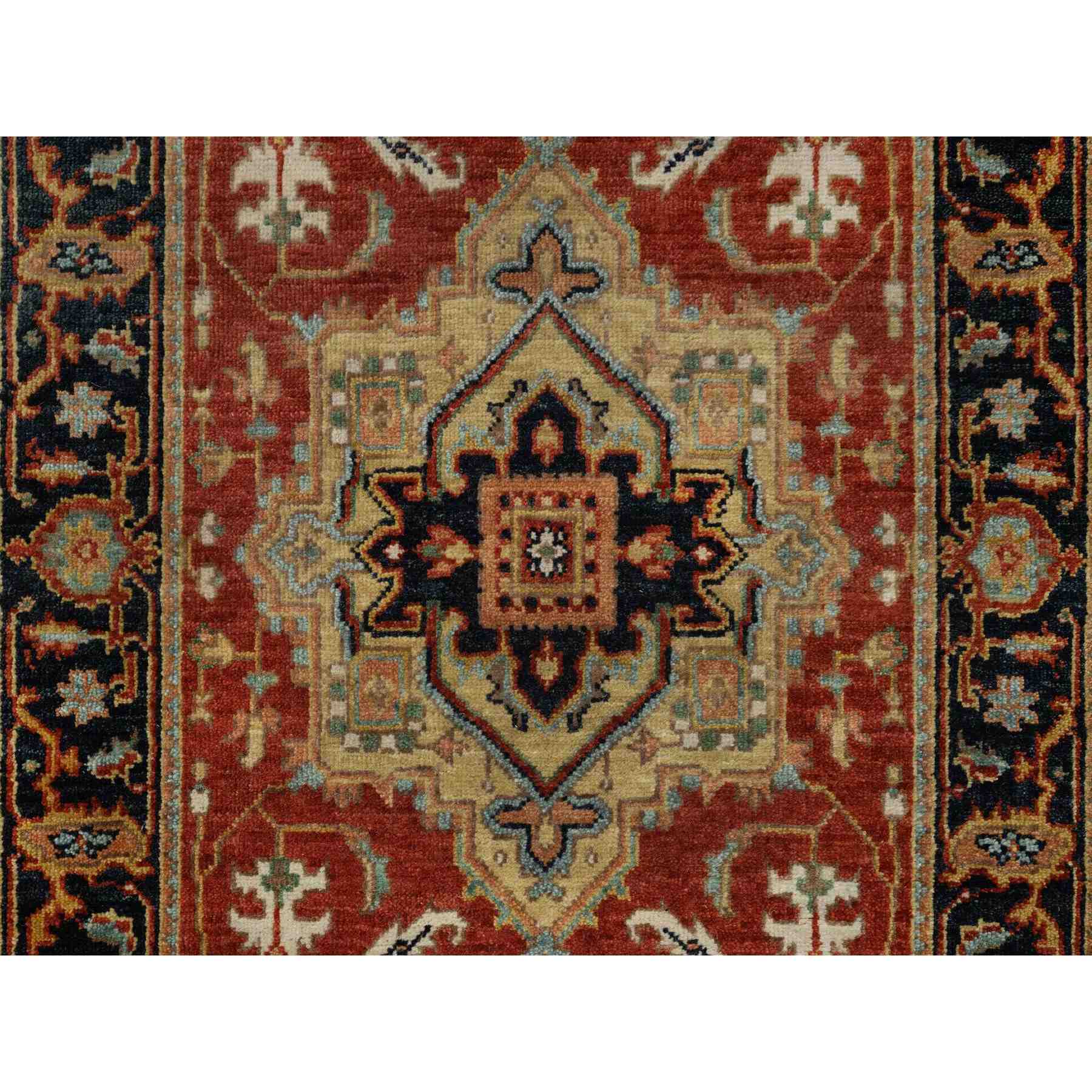 Heriz-Hand-Knotted-Rug-456125