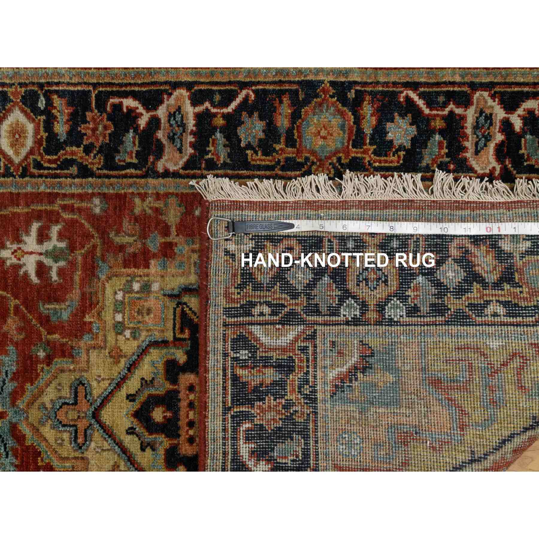 Heriz-Hand-Knotted-Rug-456125