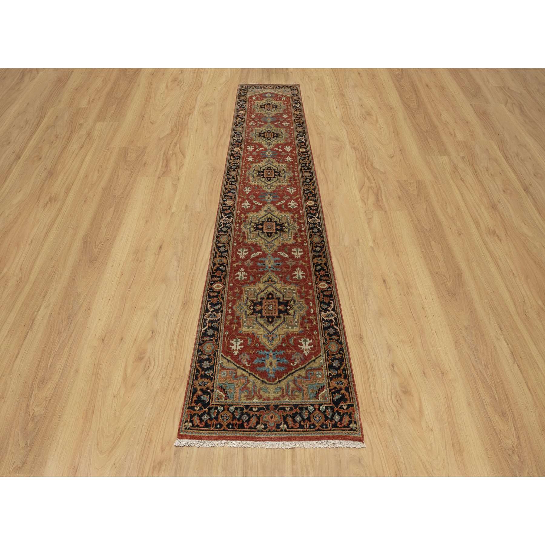 Heriz-Hand-Knotted-Rug-456130