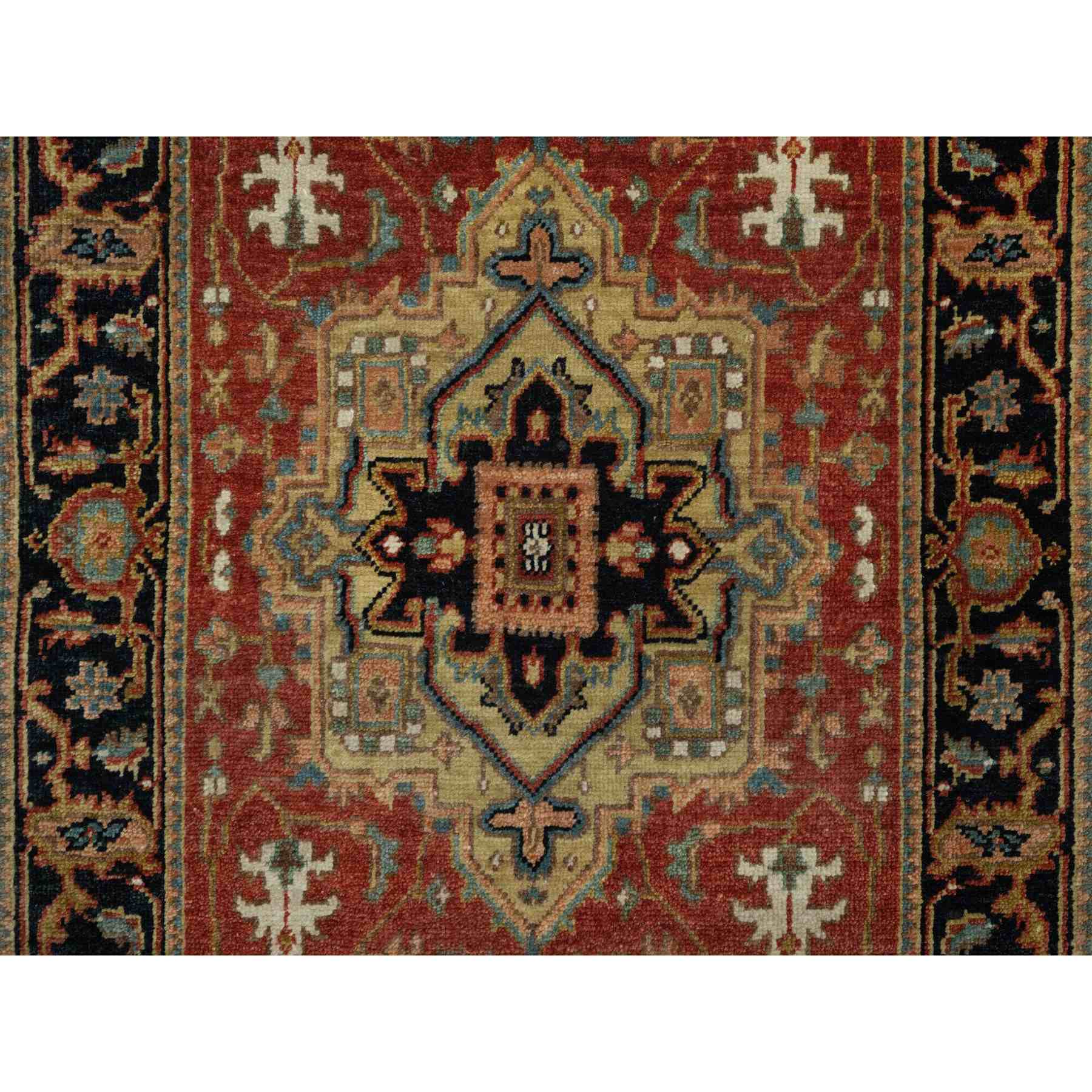 Heriz-Hand-Knotted-Rug-456130