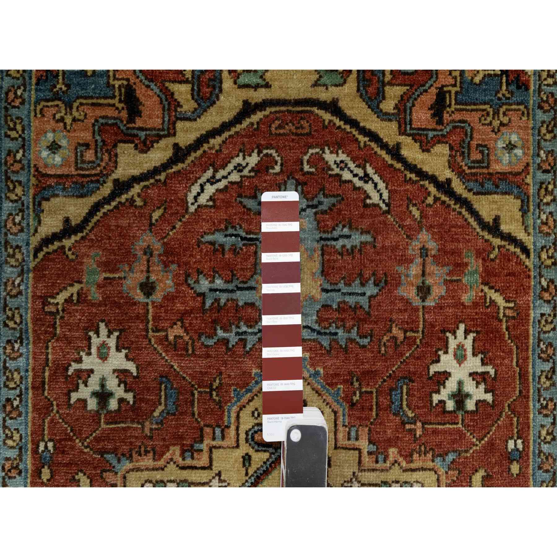 Heriz-Hand-Knotted-Rug-456150