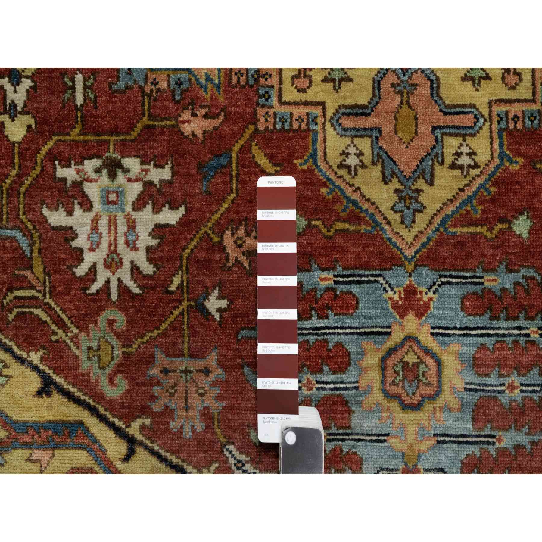 Heriz-Hand-Knotted-Rug-456160