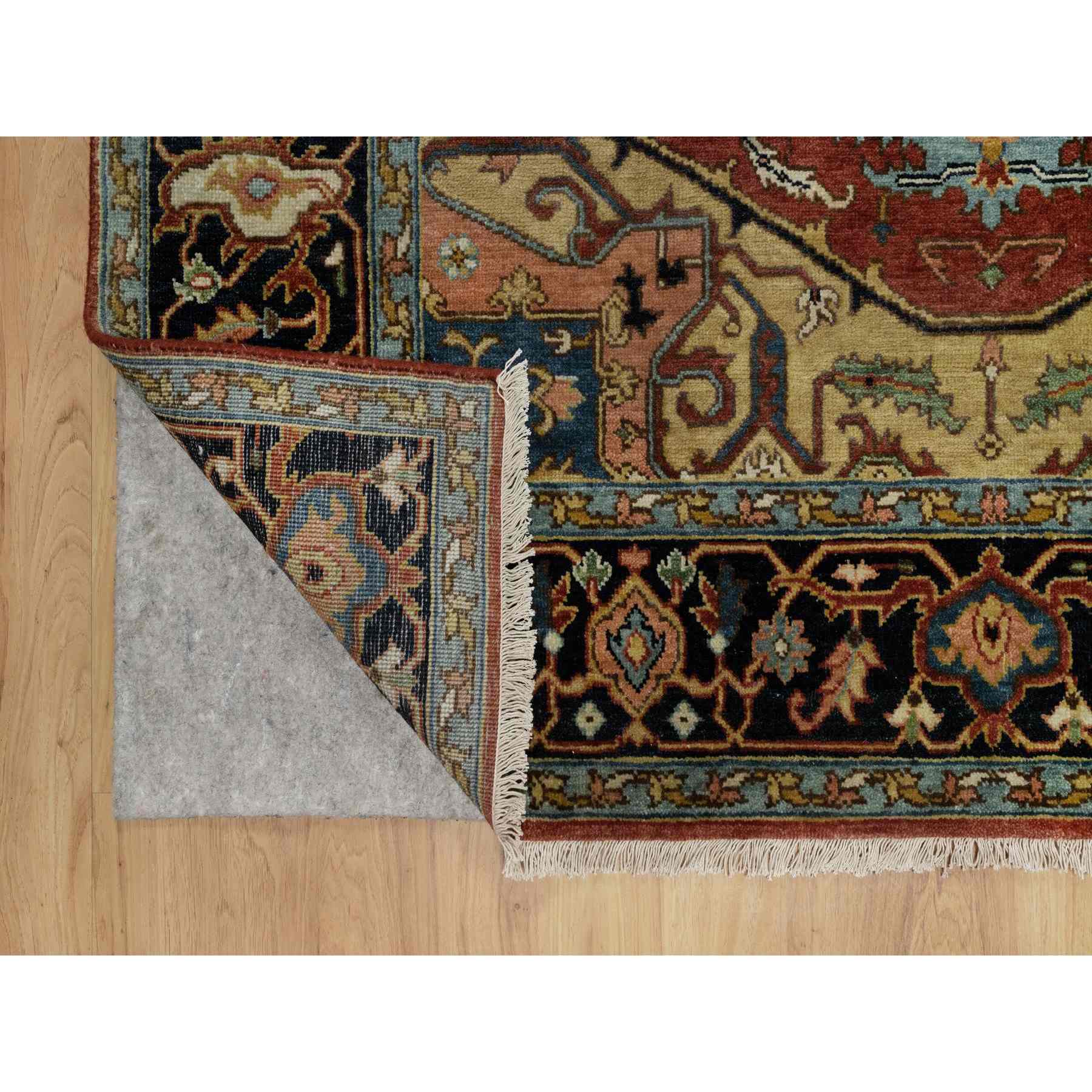 Heriz-Hand-Knotted-Rug-456160