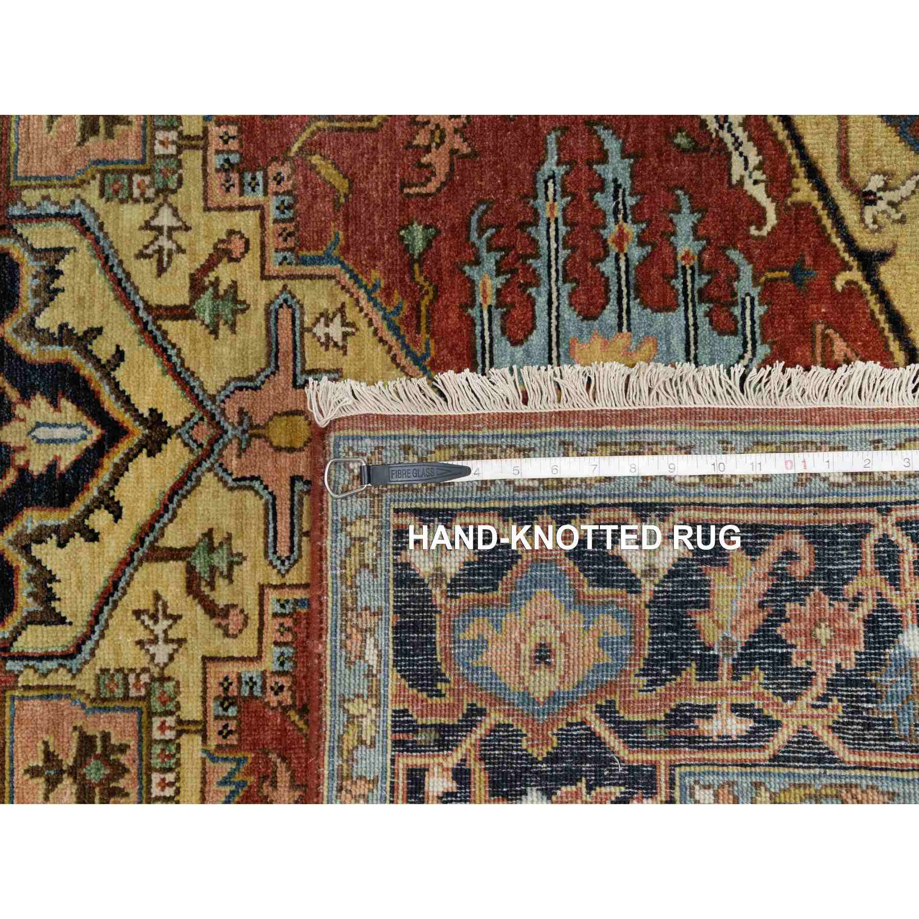 Heriz-Hand-Knotted-Rug-456160