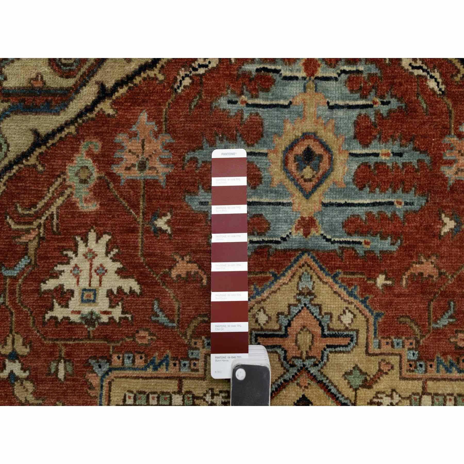 Heriz-Hand-Knotted-Rug-456165