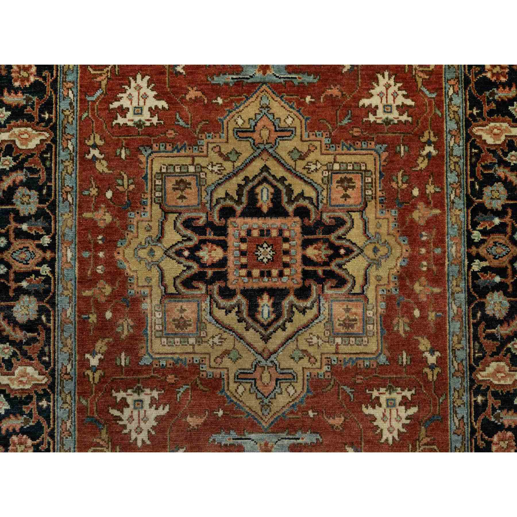 Heriz-Hand-Knotted-Rug-456165