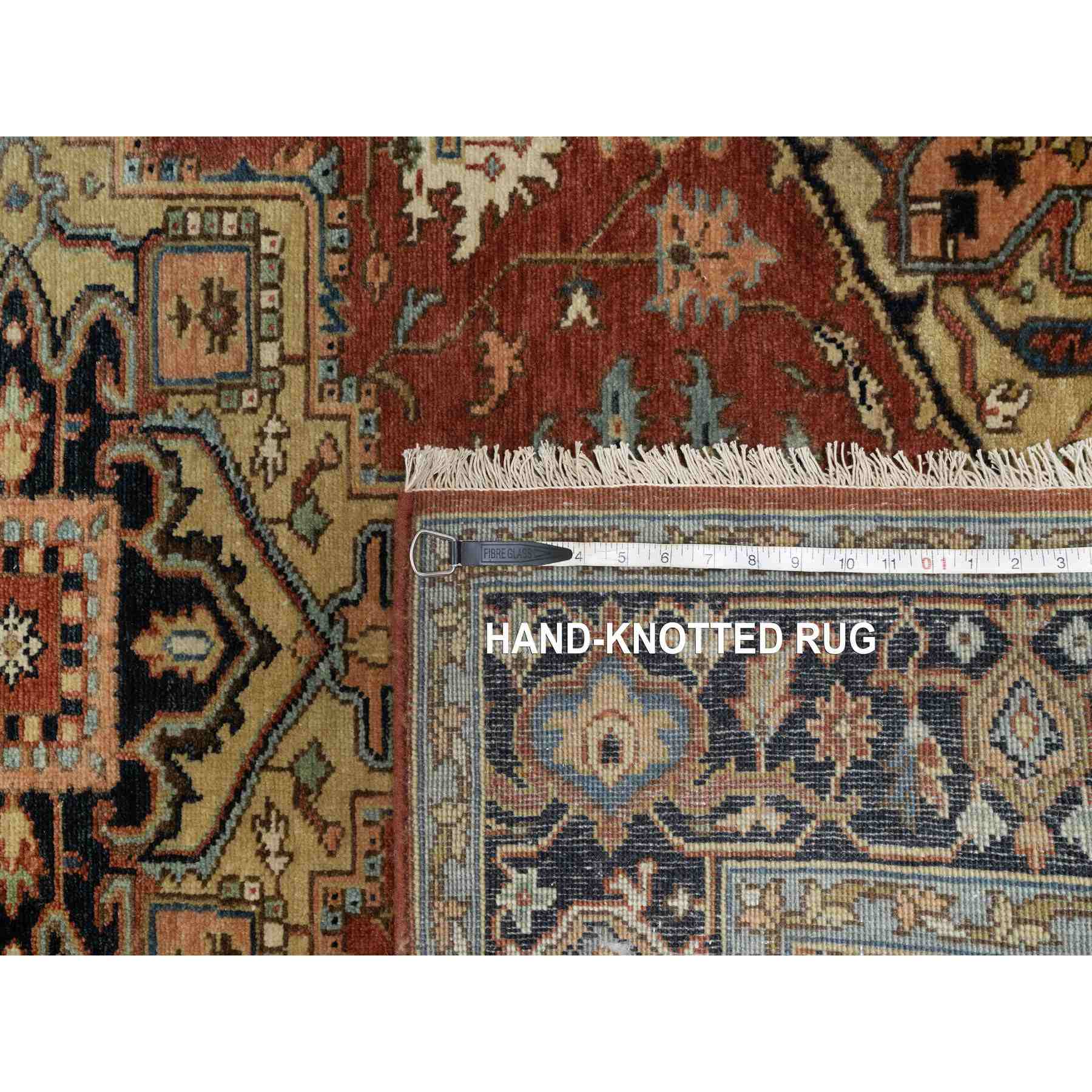 Heriz-Hand-Knotted-Rug-456165