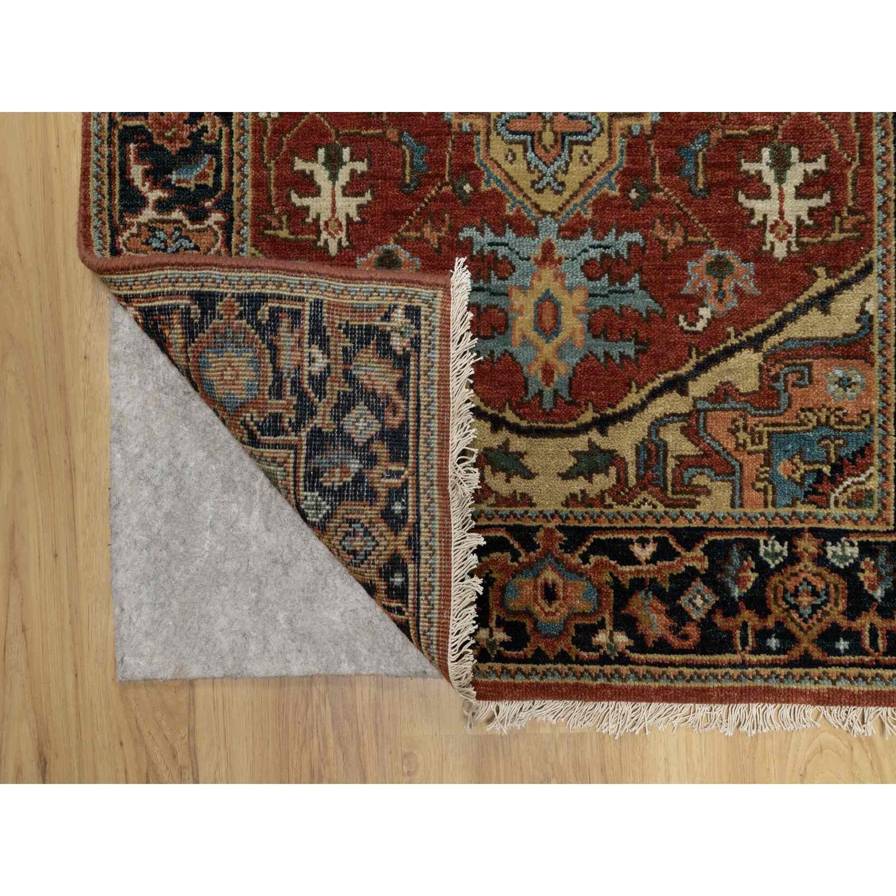 Heriz-Hand-Knotted-Rug-456170