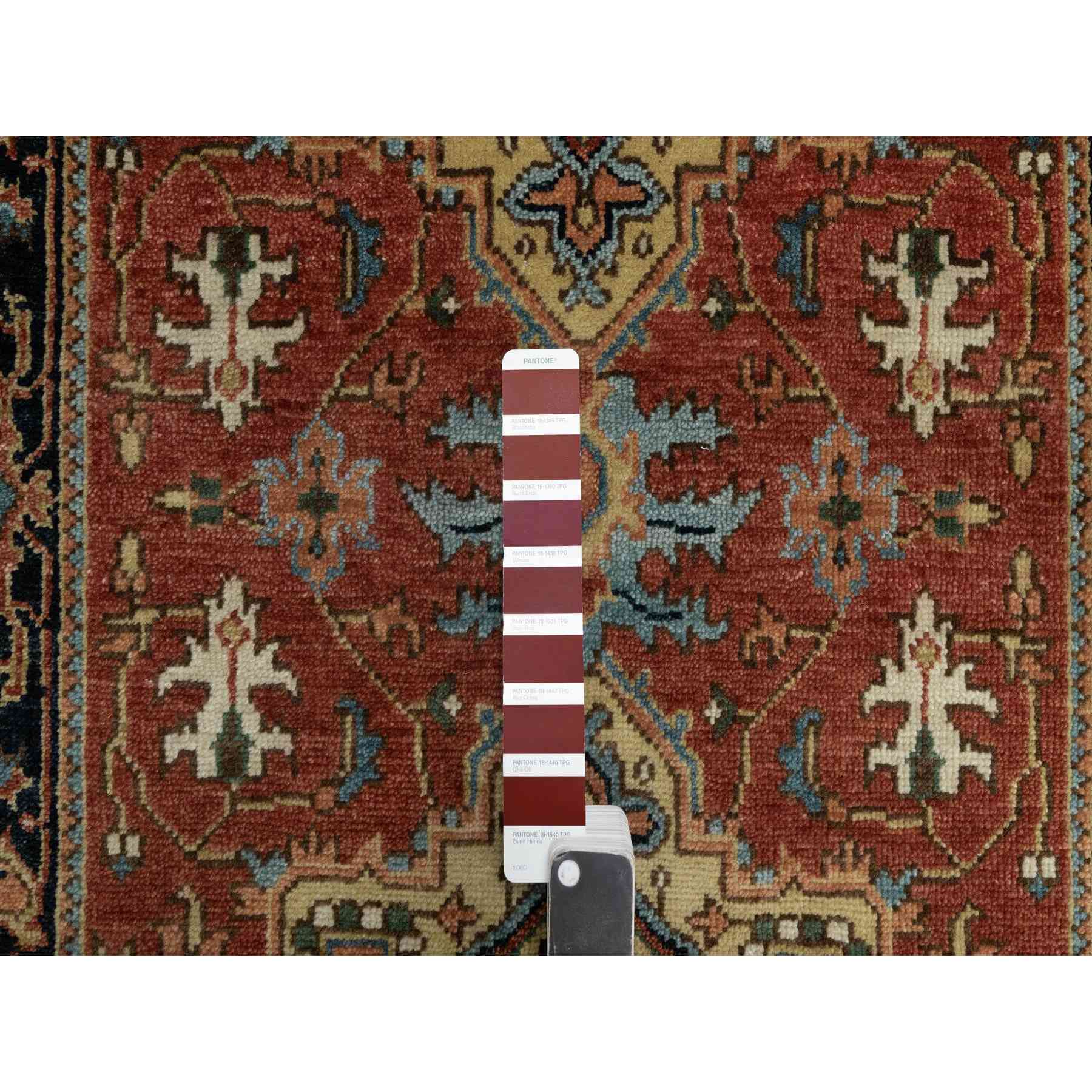 Heriz-Hand-Knotted-Rug-456170