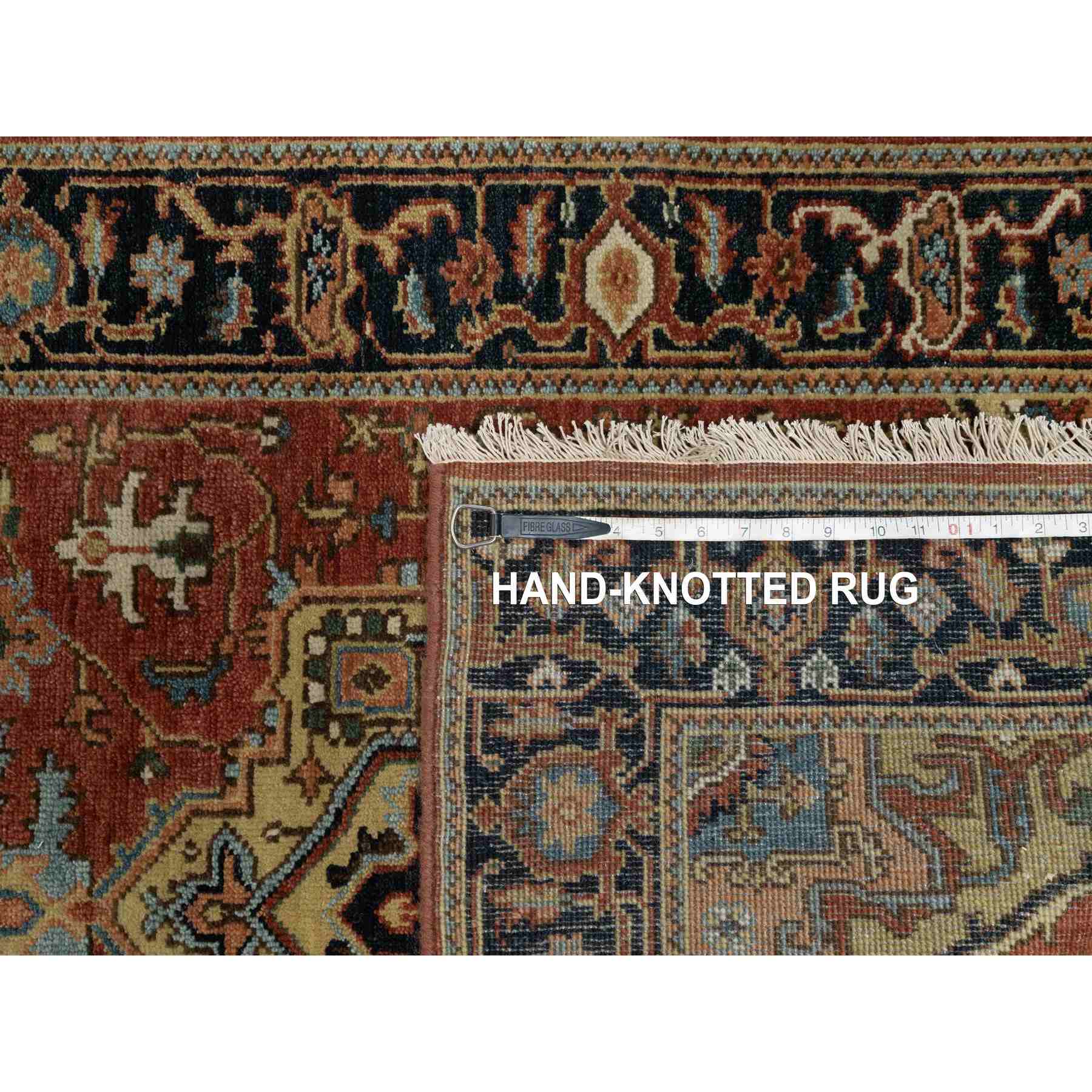 Heriz-Hand-Knotted-Rug-456170