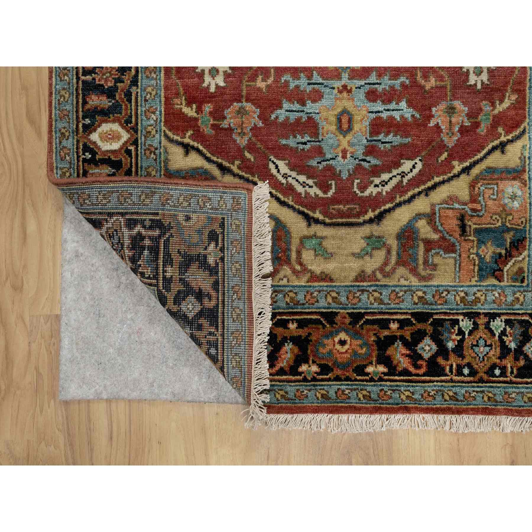 Heriz-Hand-Knotted-Rug-456175