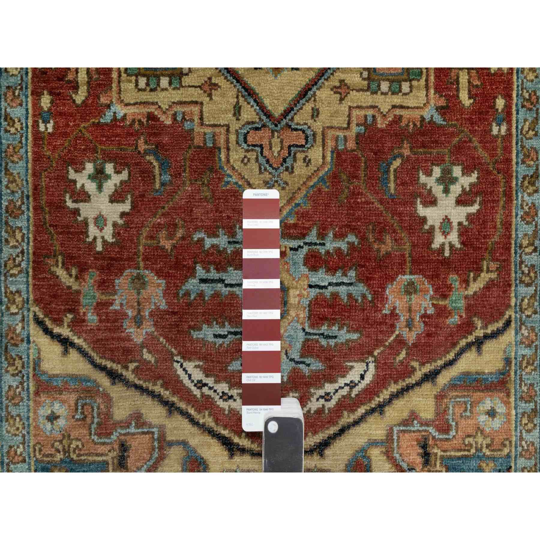 Heriz-Hand-Knotted-Rug-456175