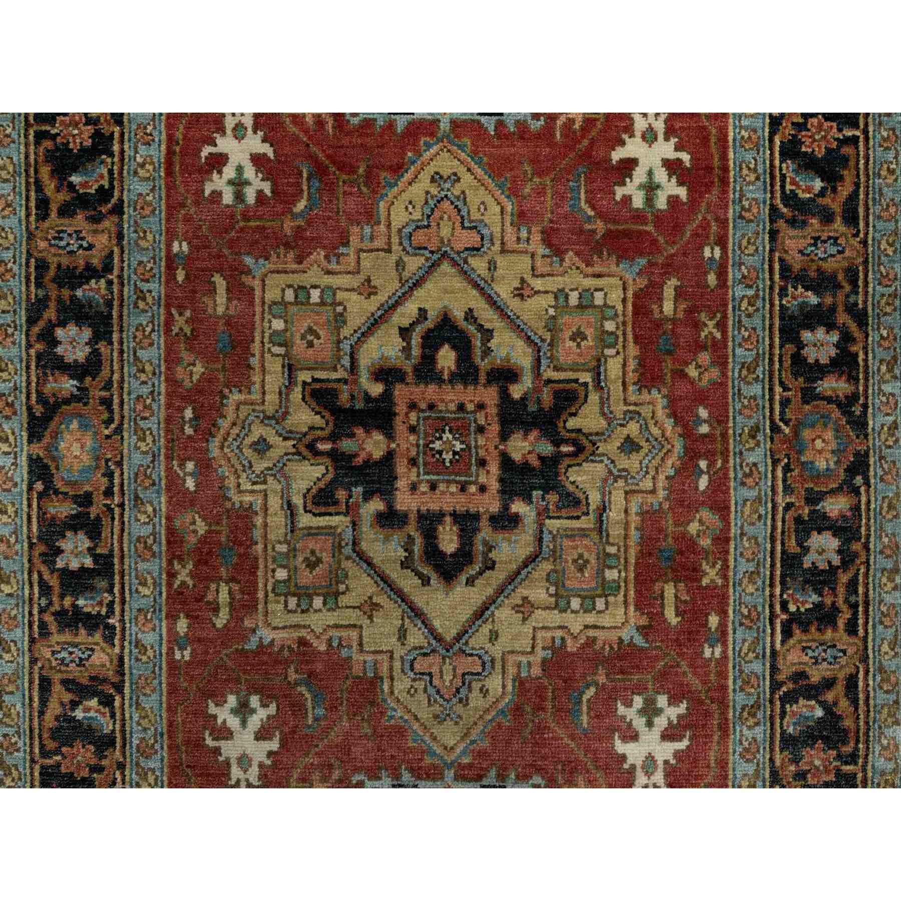 Heriz-Hand-Knotted-Rug-456175