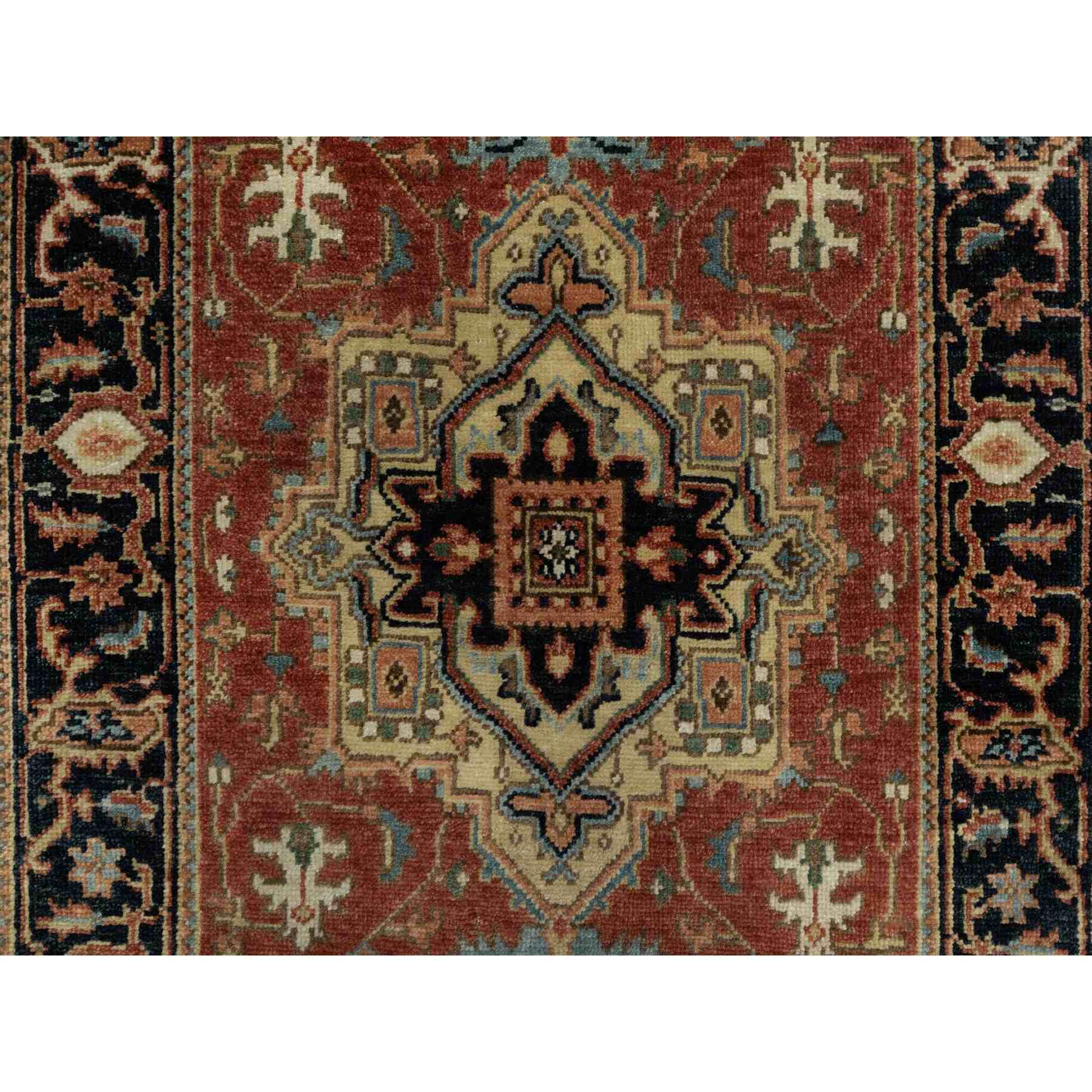 Heriz-Hand-Knotted-Rug-456180