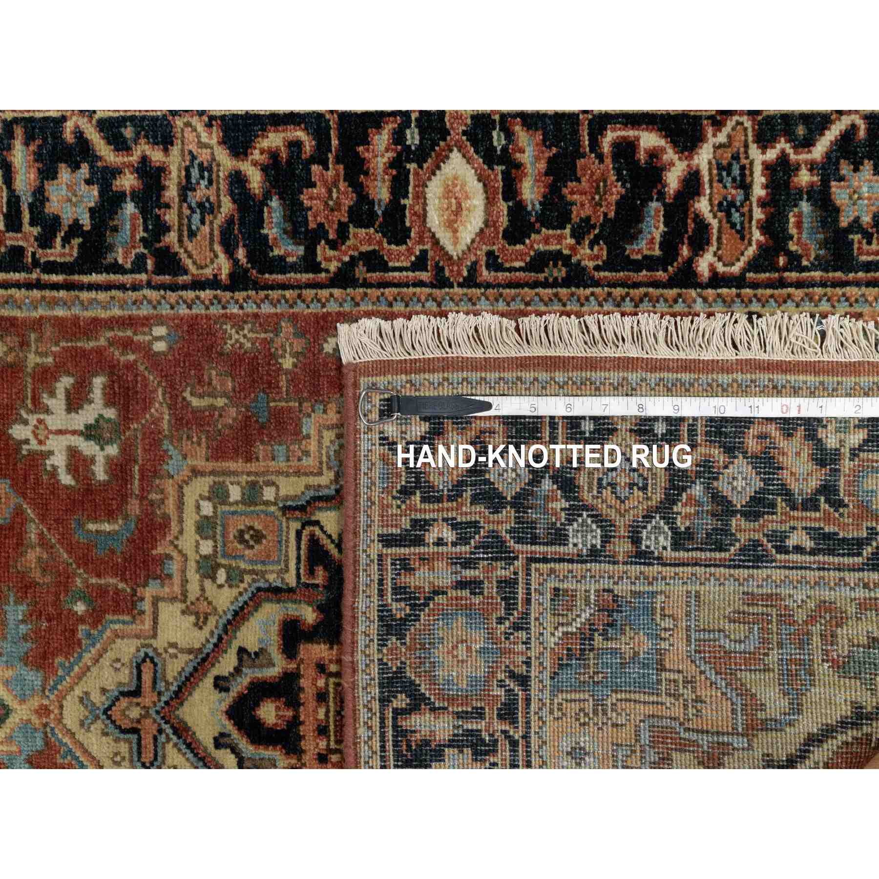 Heriz-Hand-Knotted-Rug-456180