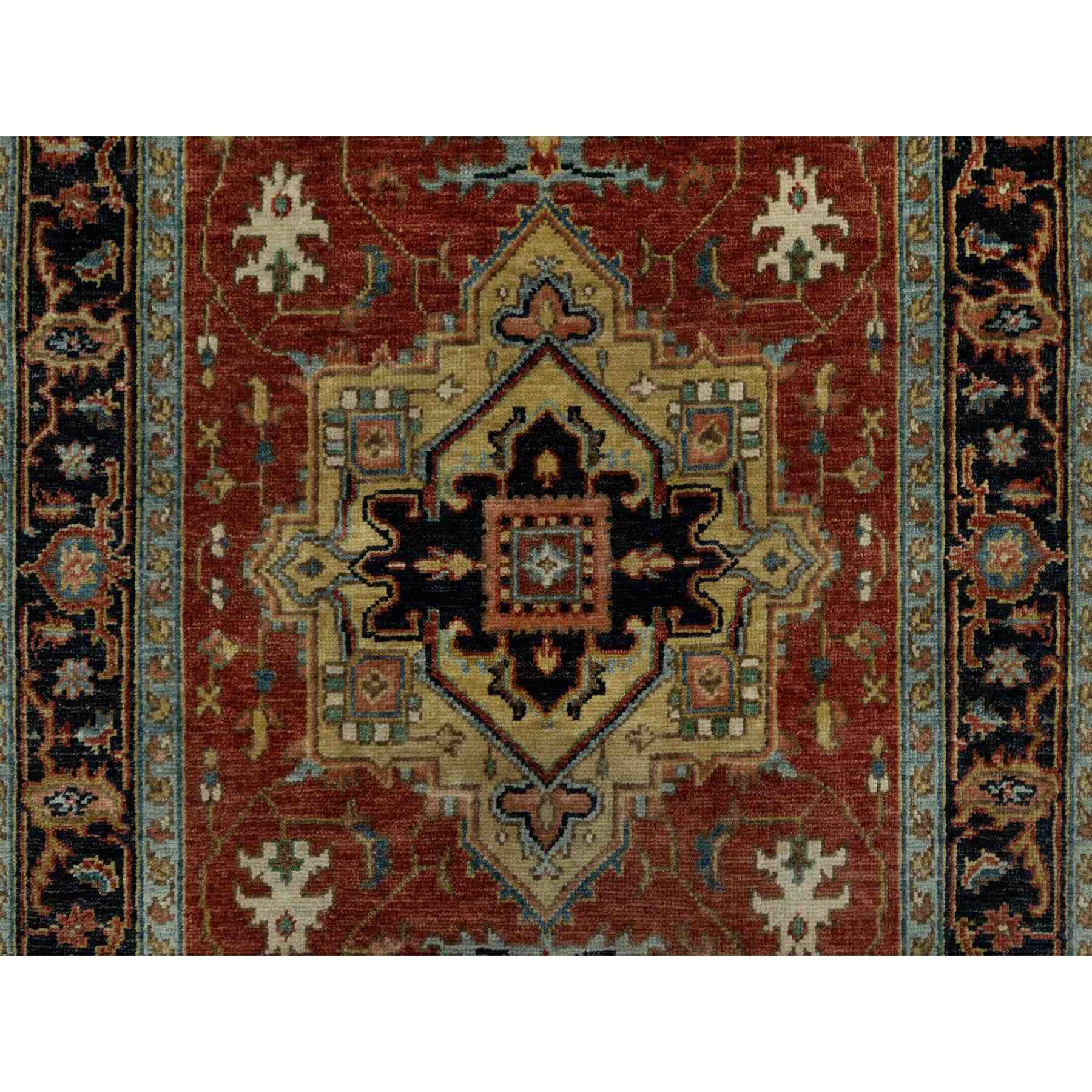 Heriz-Hand-Knotted-Rug-456185