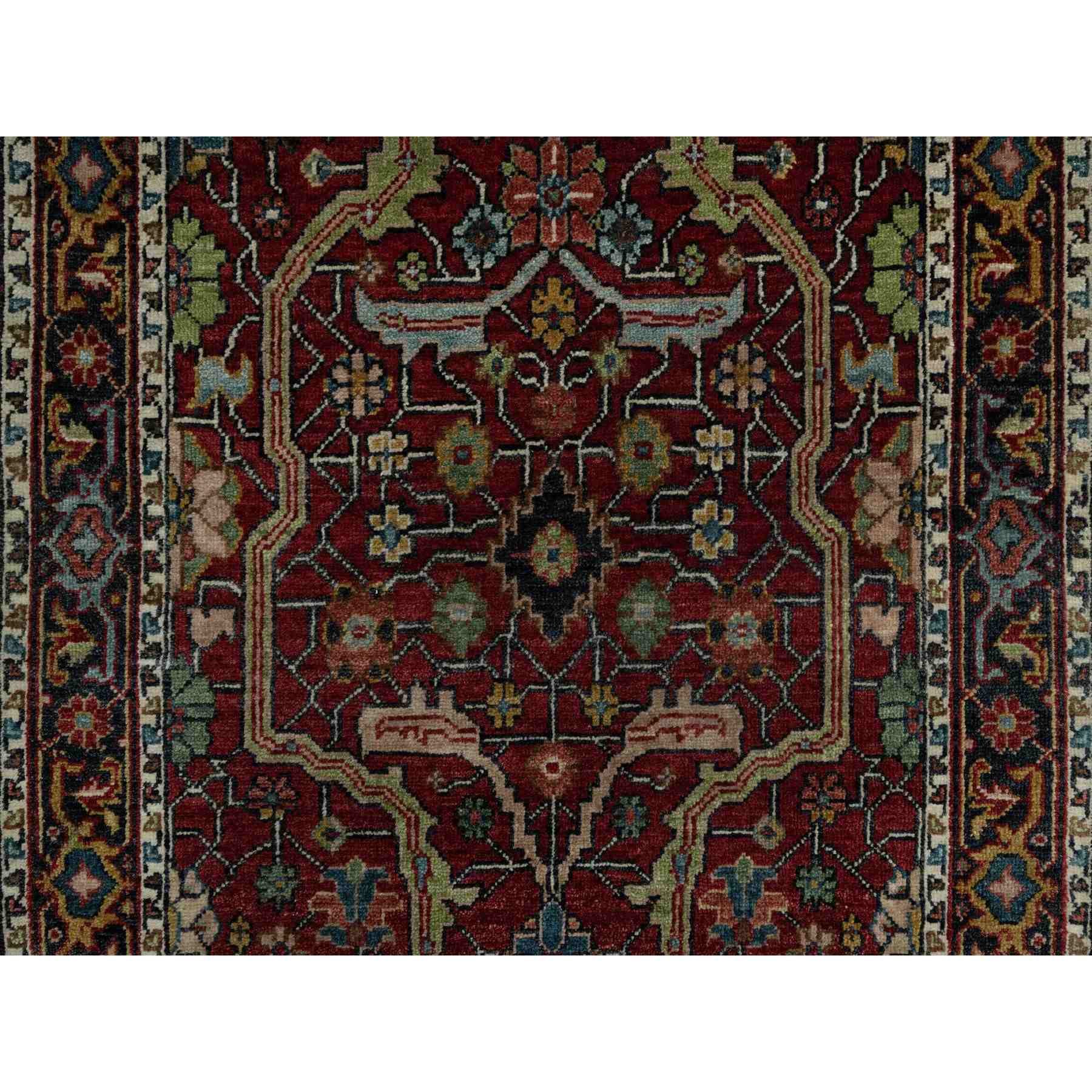 Heriz-Hand-Knotted-Rug-456190