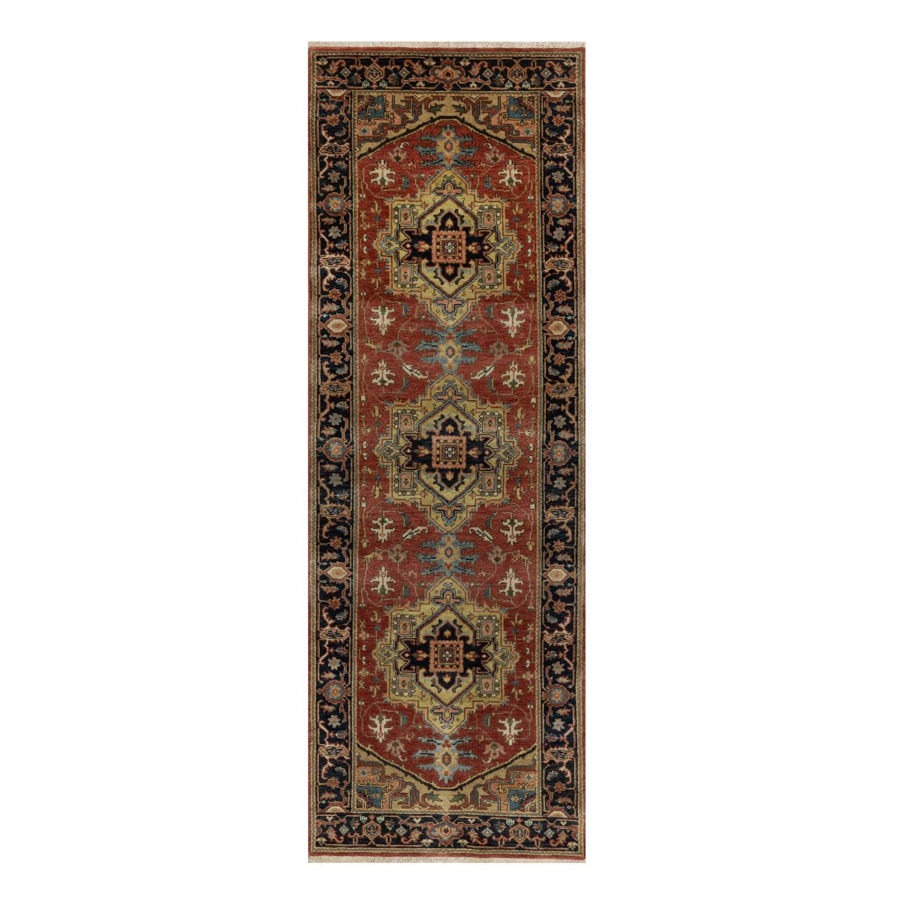 Heriz-Hand-Knotted-Rug-456195