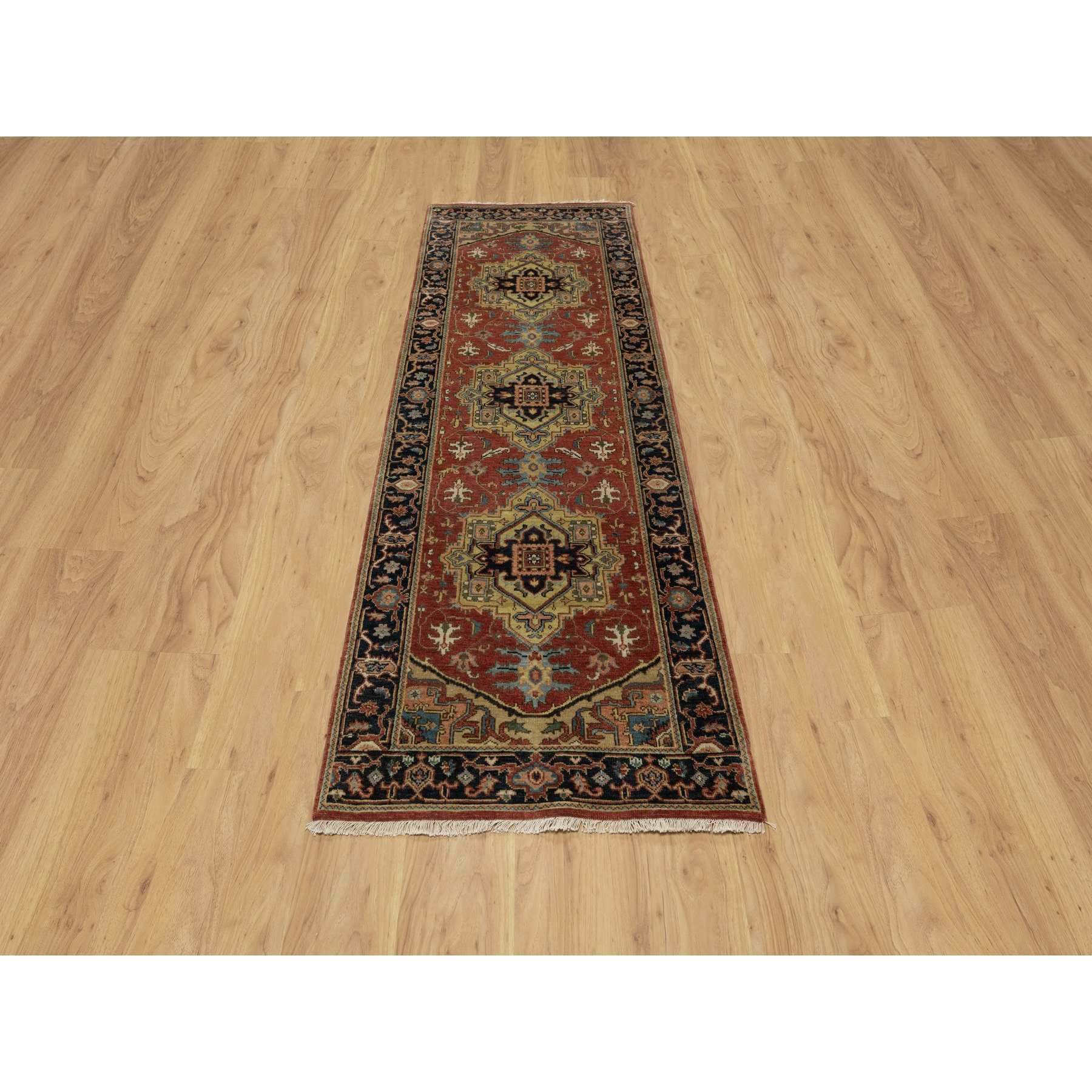 Heriz-Hand-Knotted-Rug-456195