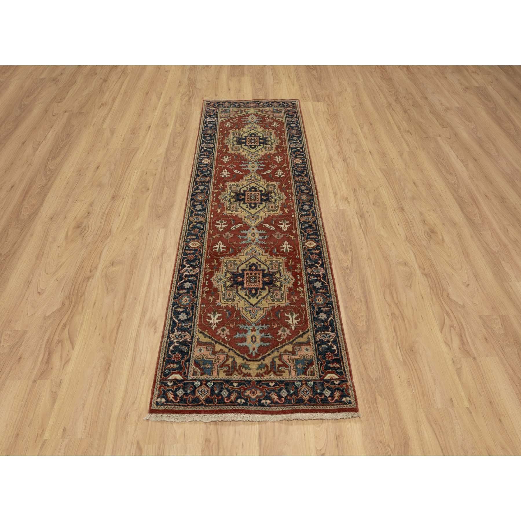 Heriz-Hand-Knotted-Rug-456200