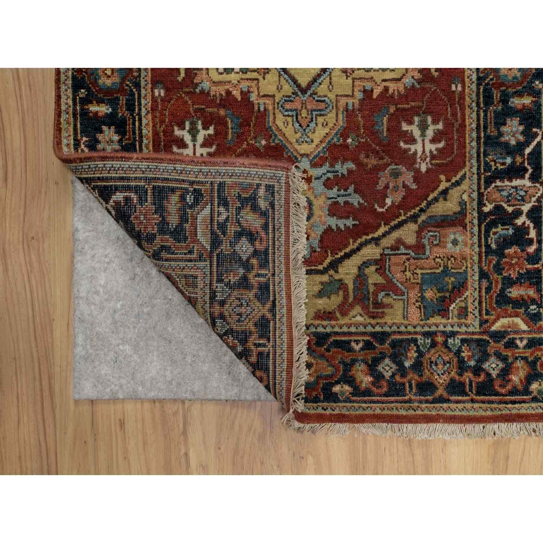 Heriz-Hand-Knotted-Rug-456200