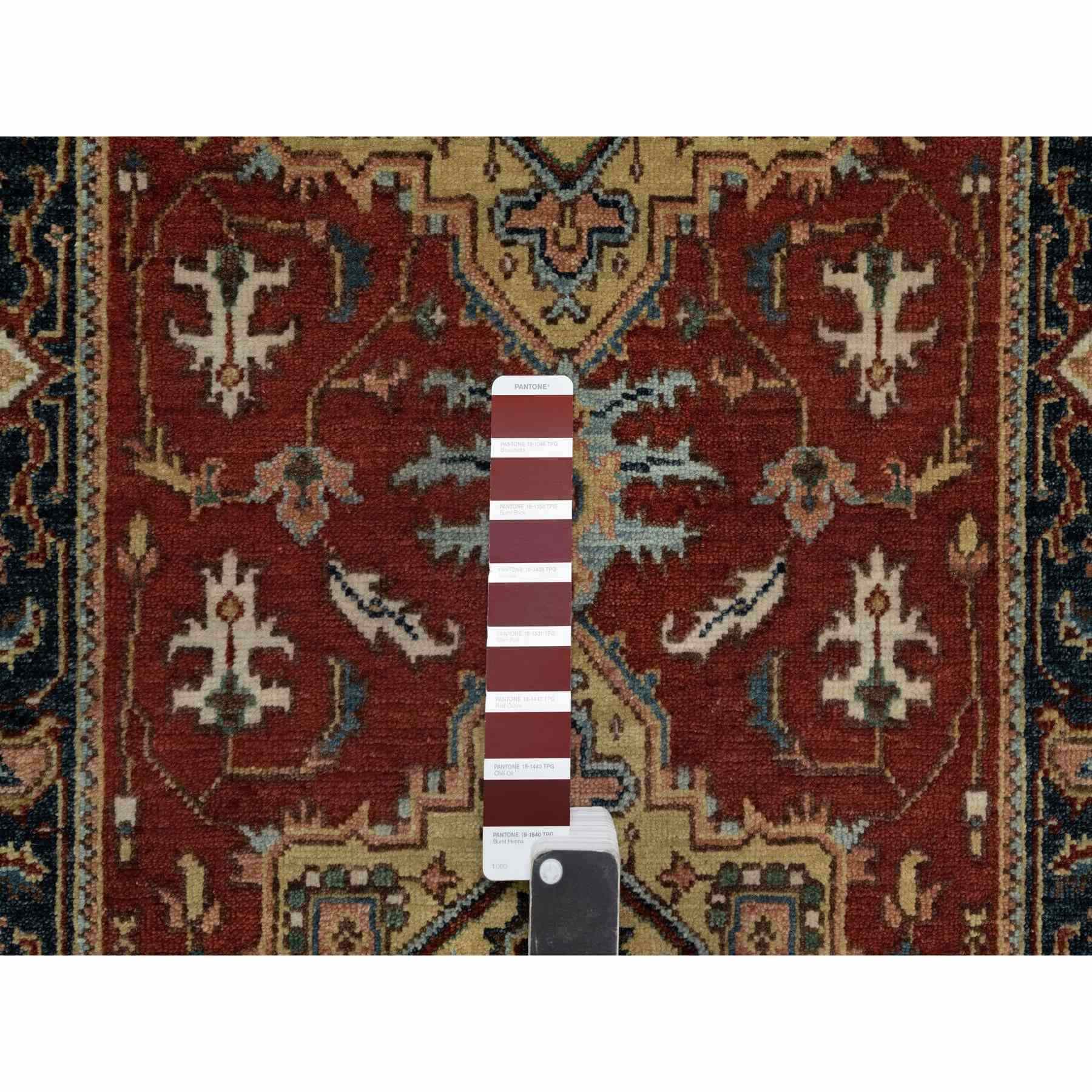 Heriz-Hand-Knotted-Rug-456200