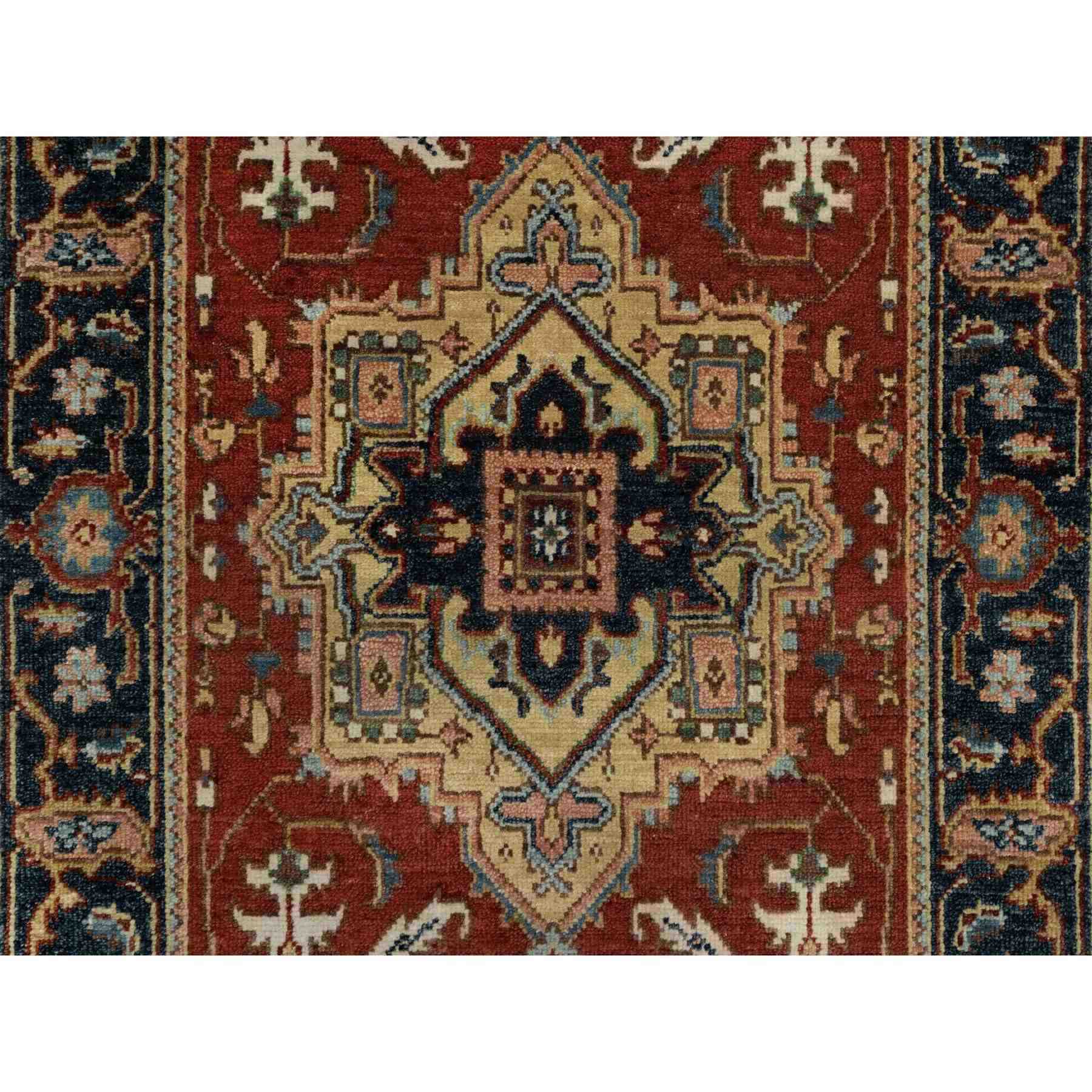 Heriz-Hand-Knotted-Rug-456200