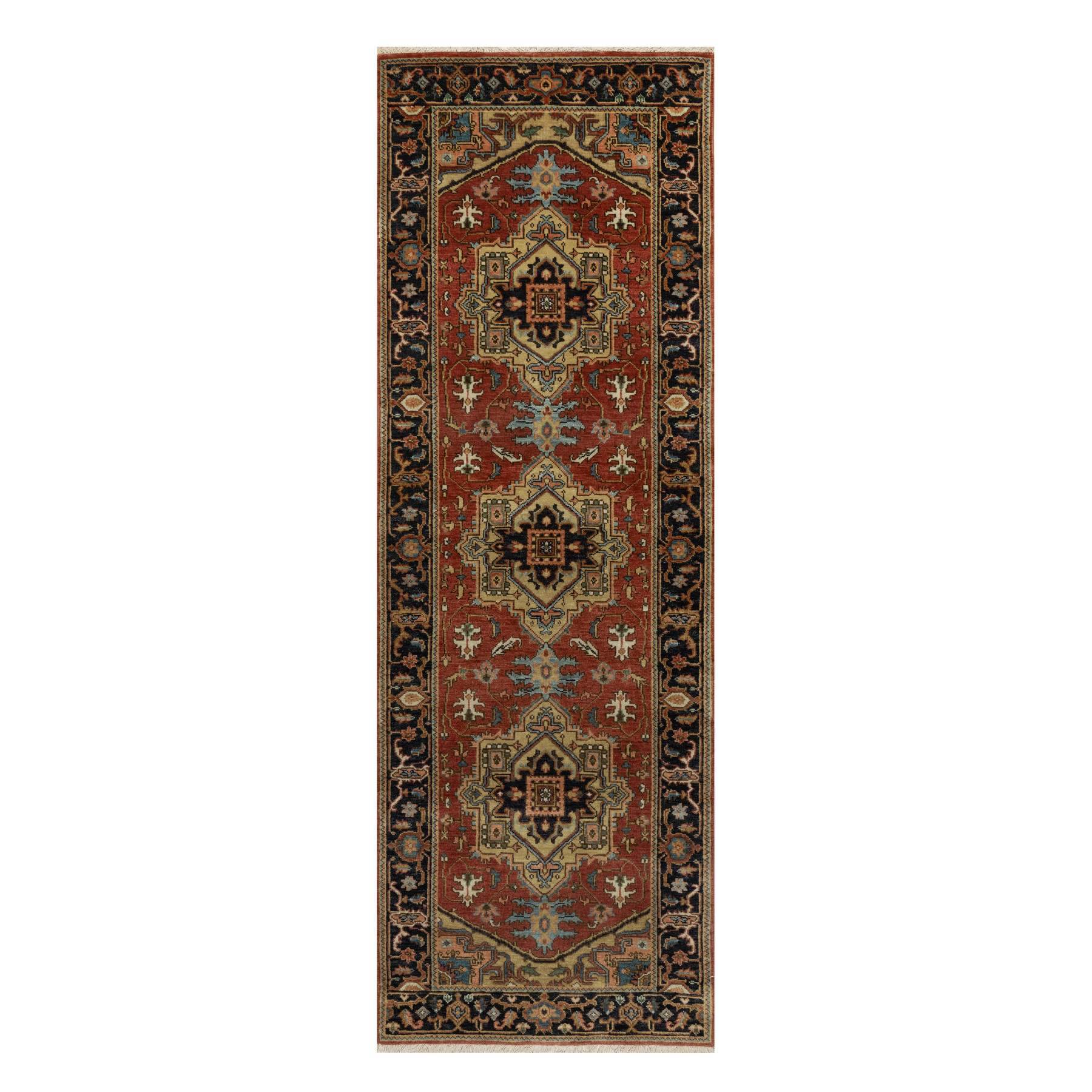 Heriz-Hand-Knotted-Rug-456205