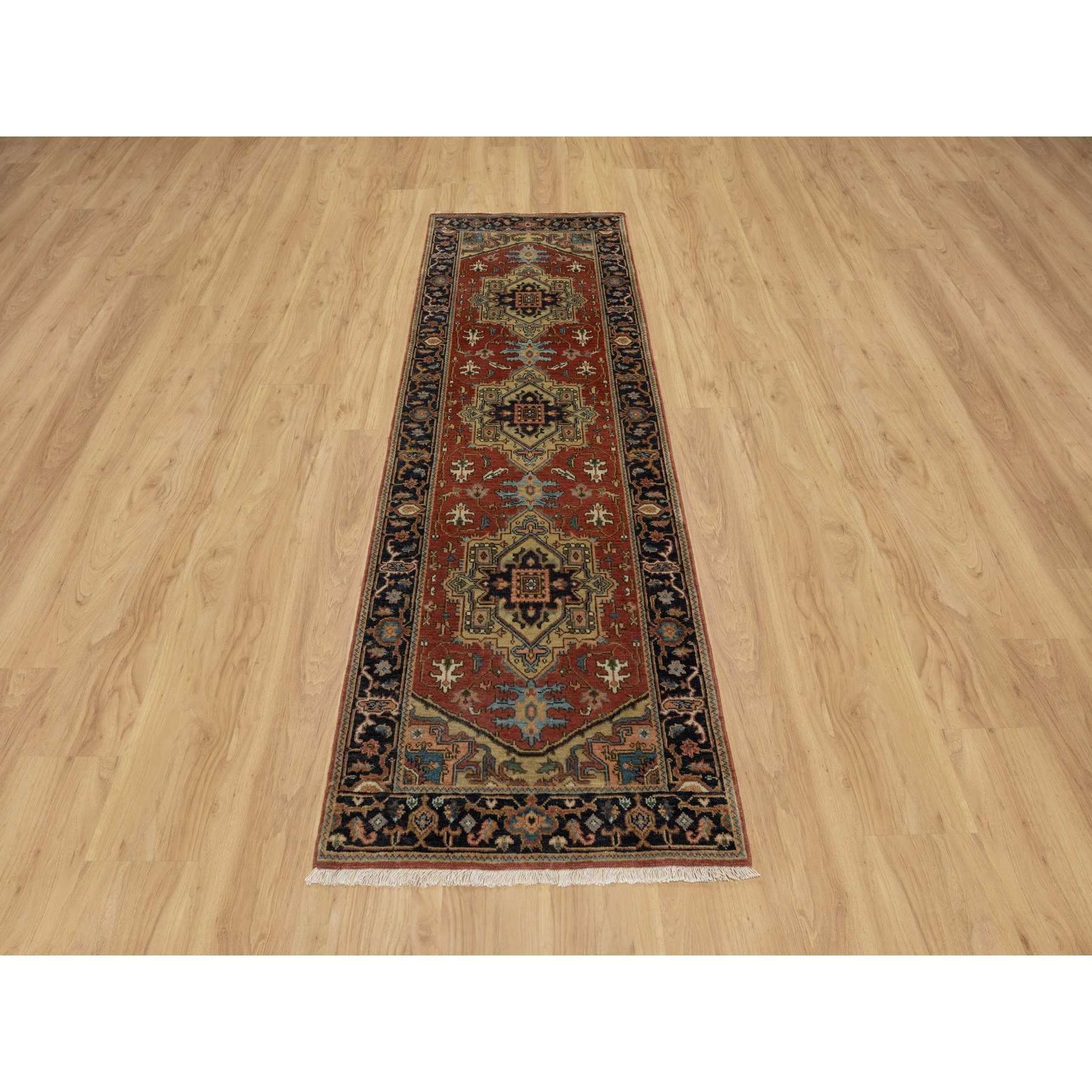 Heriz-Hand-Knotted-Rug-456205