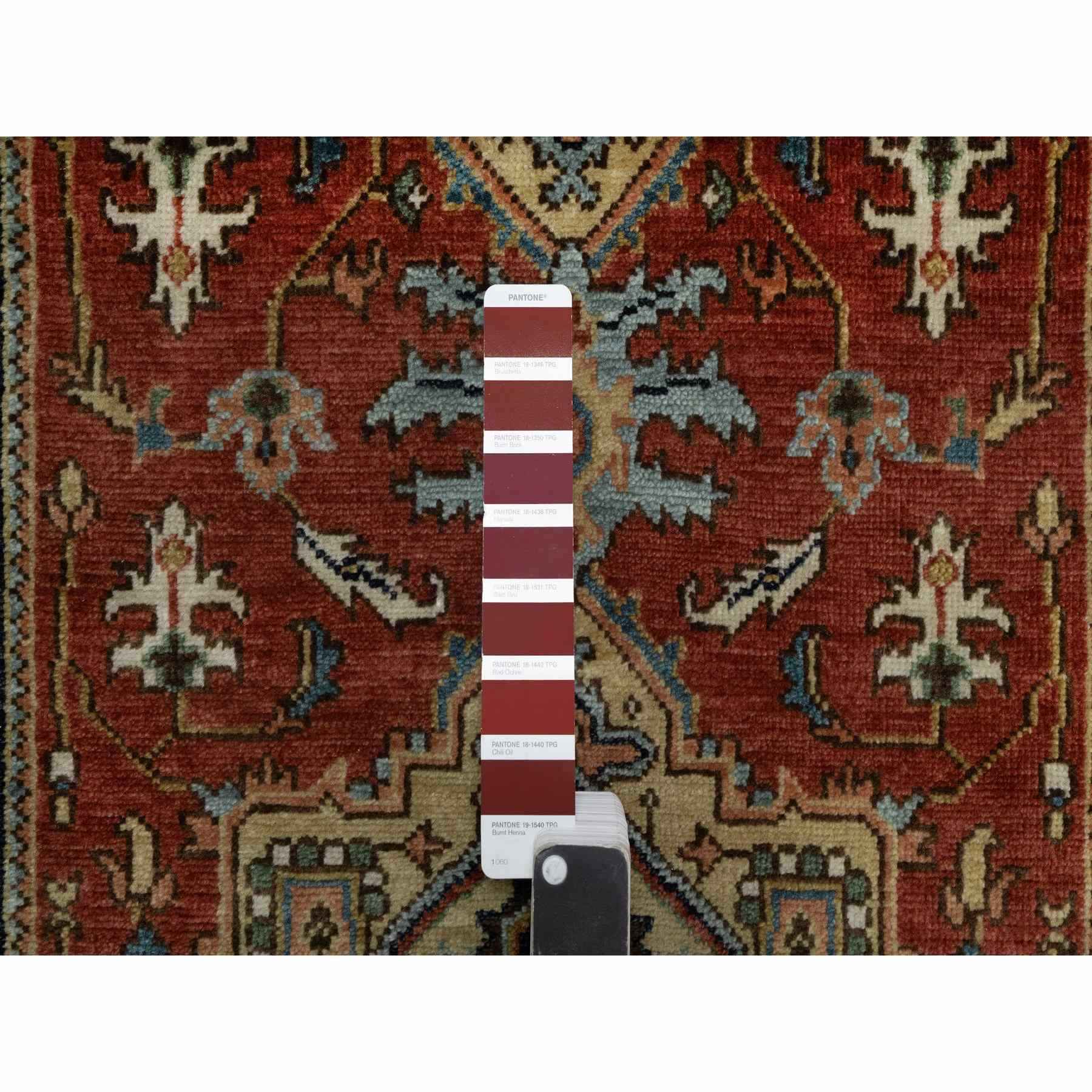 Heriz-Hand-Knotted-Rug-456205