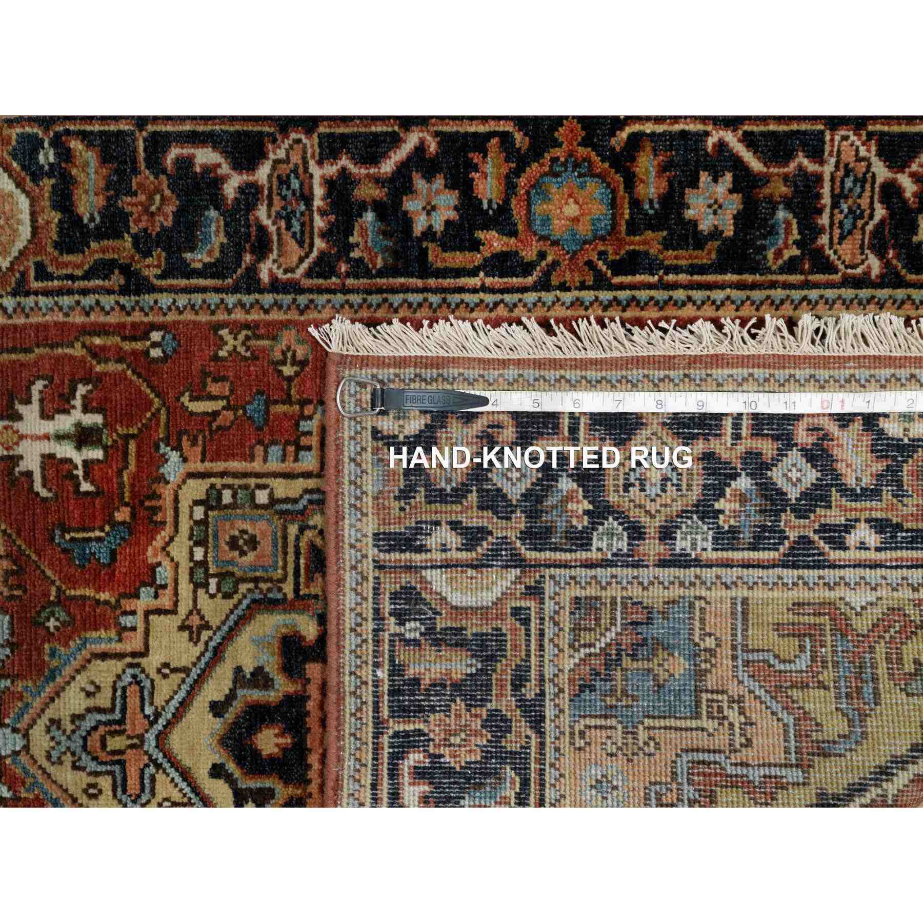 Heriz-Hand-Knotted-Rug-456205