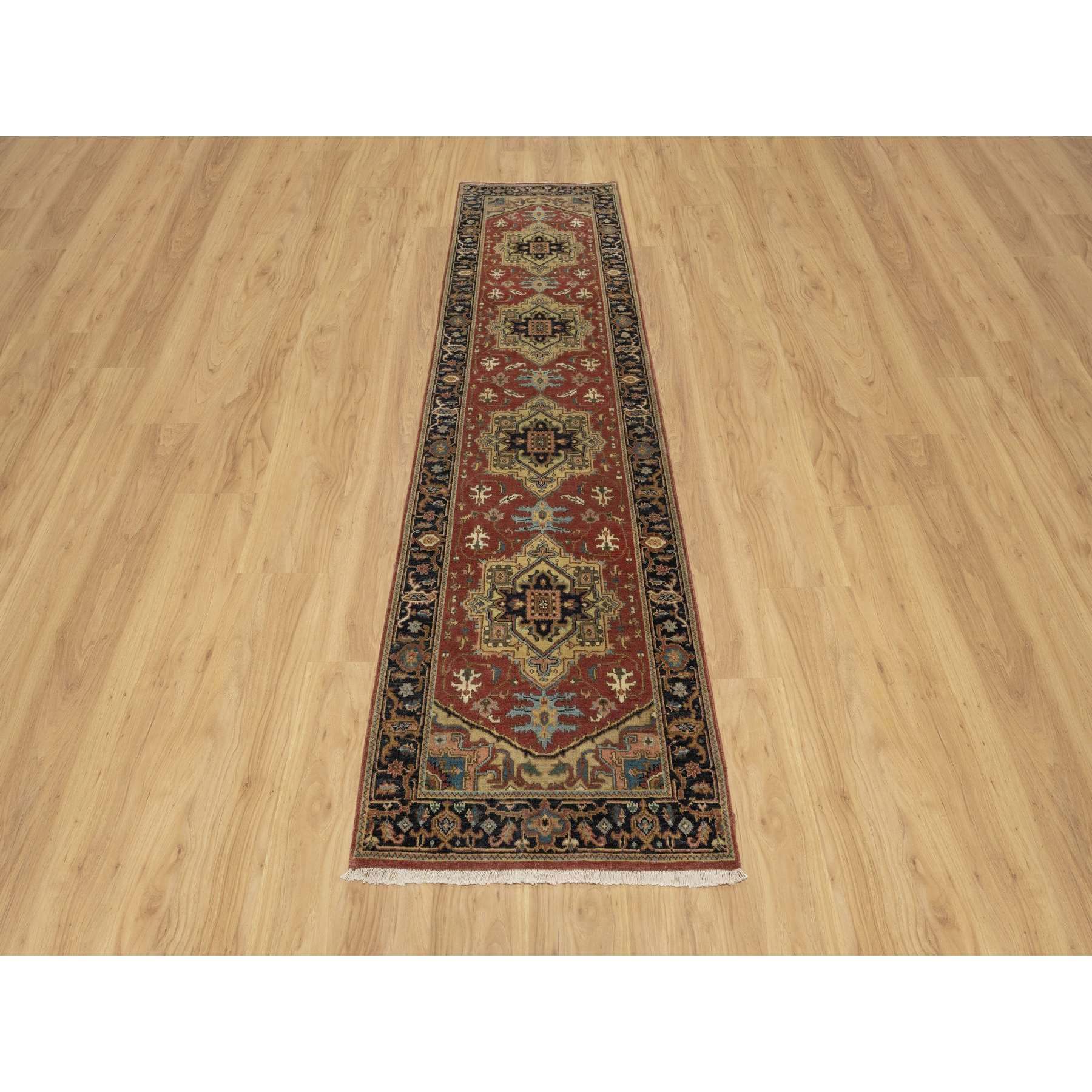 Heriz-Hand-Knotted-Rug-456210